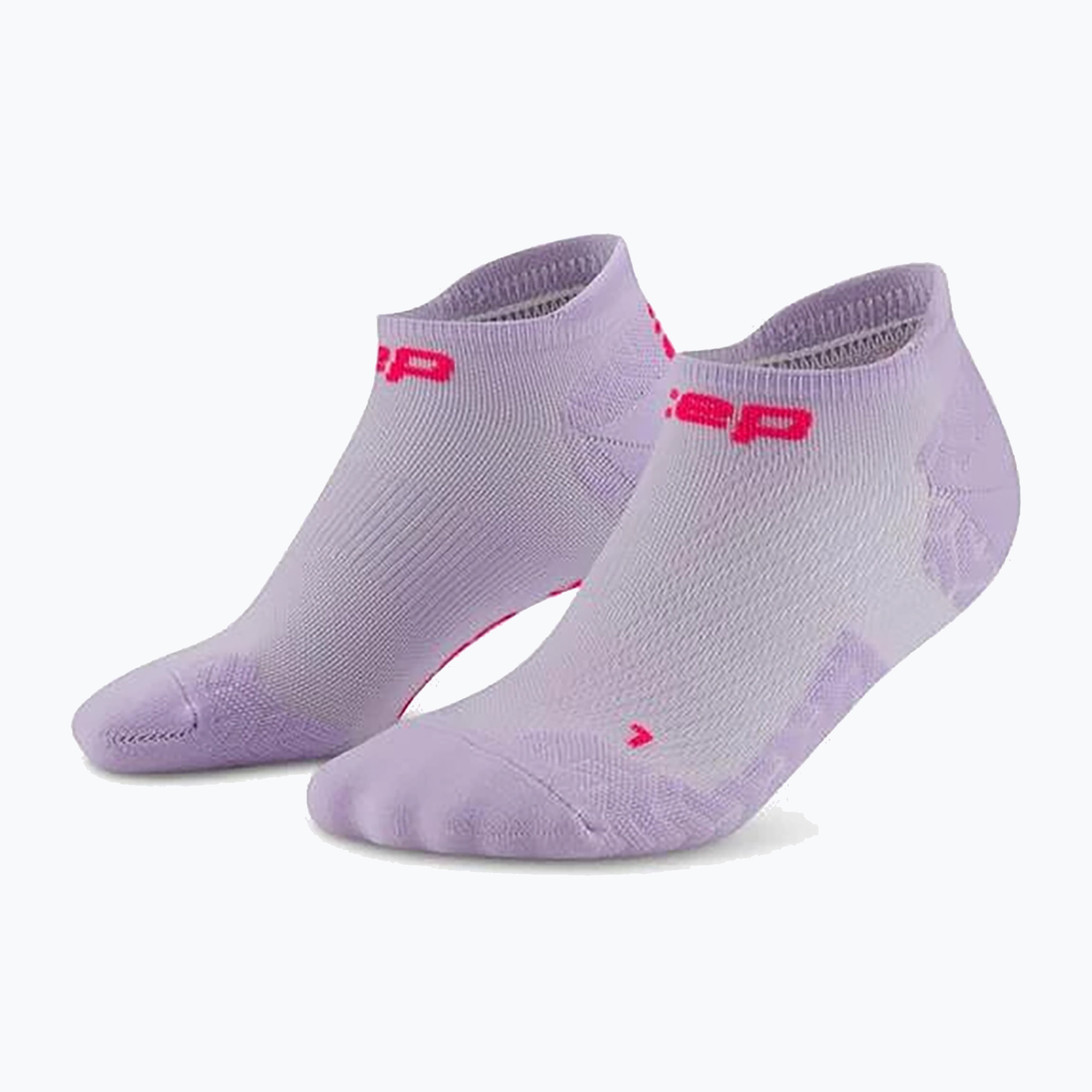 Мъжки компресионни чорапи CEP Ultralight No Show 4.0 lilac