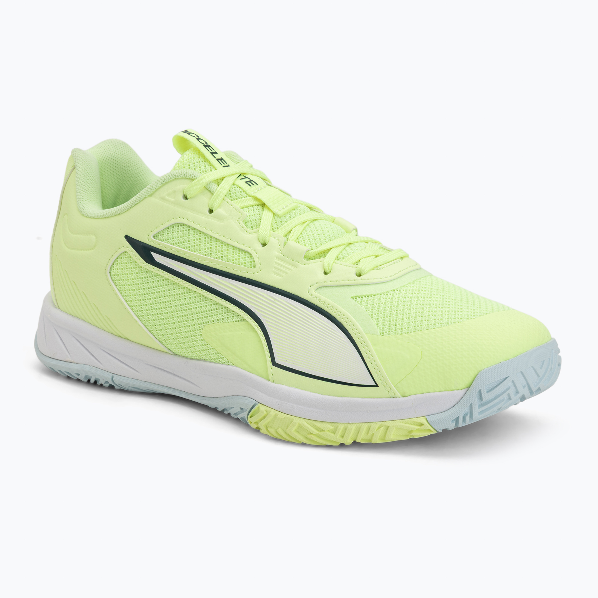 Buty do piłki ręcznej PUMA Accelerate Pro 4 fizzy light/green terrain/light moss/puma white 