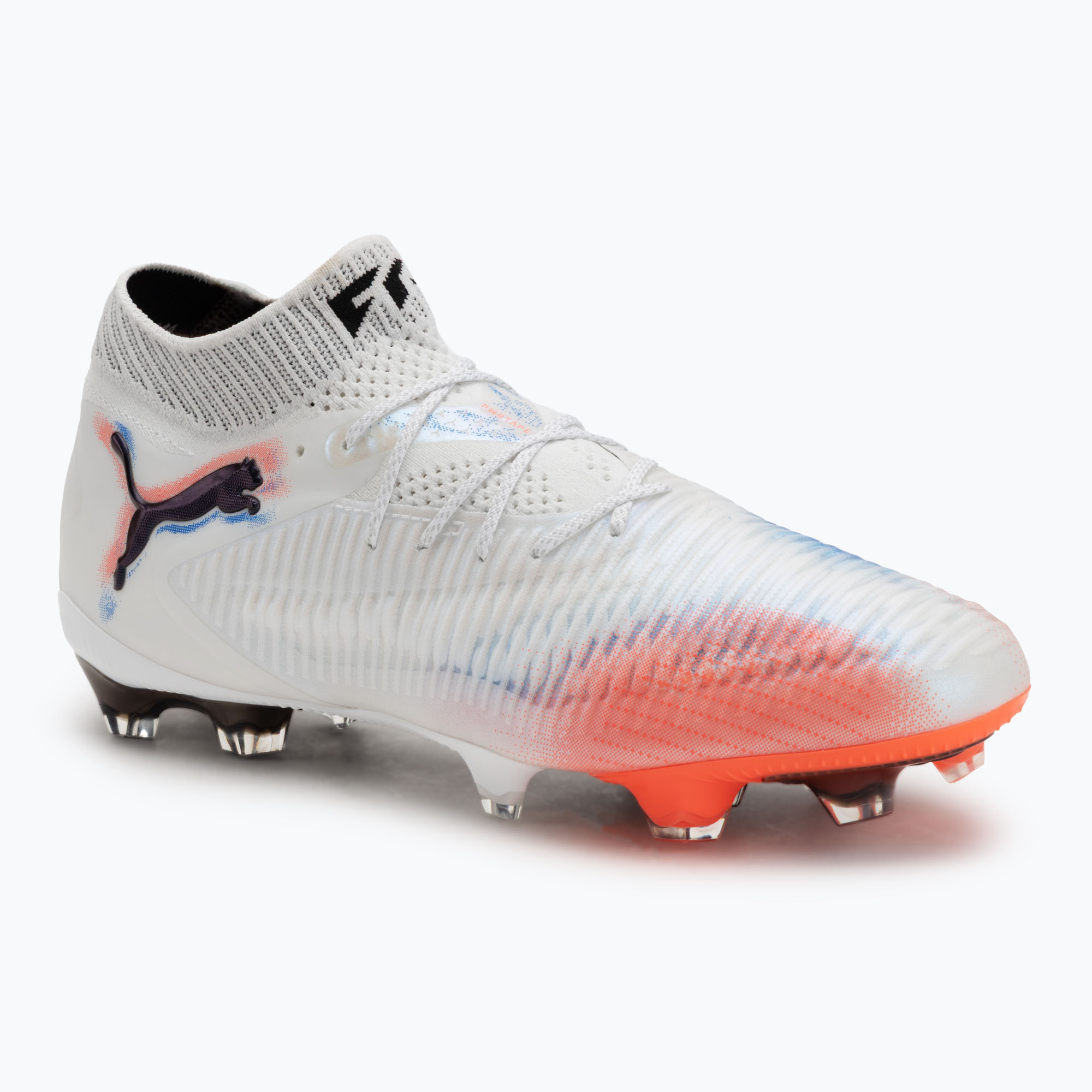 Buty piłkarskie męskie PUMA Future 8 Ultimate FG puma white/puma black/glowing red 