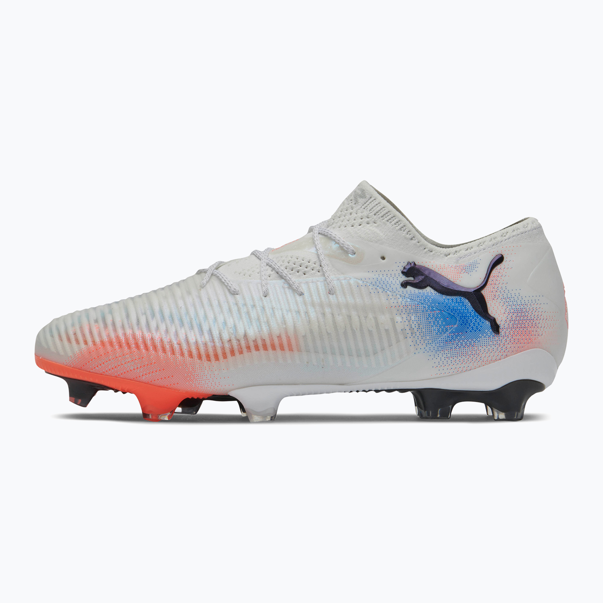 Buty piłkarskie męskie PUMA Future 8 Ultimate Low FG puma white/puma black/glowing red 