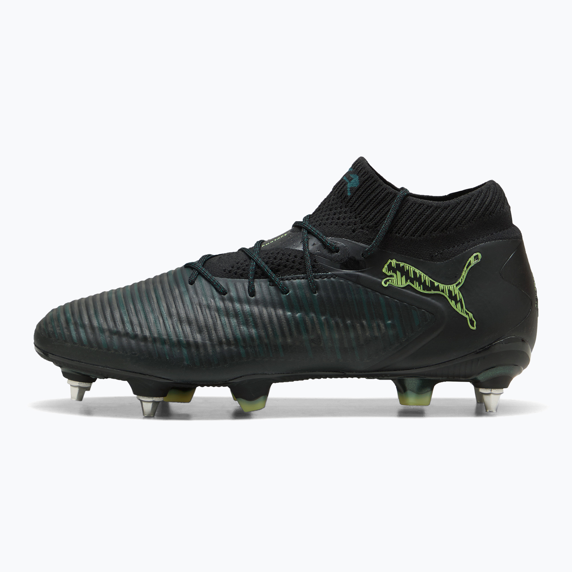 Buty piłkarskie męskie PUMA Future 8 Ultimate MxSG puma black/fizzy light/green terrain 