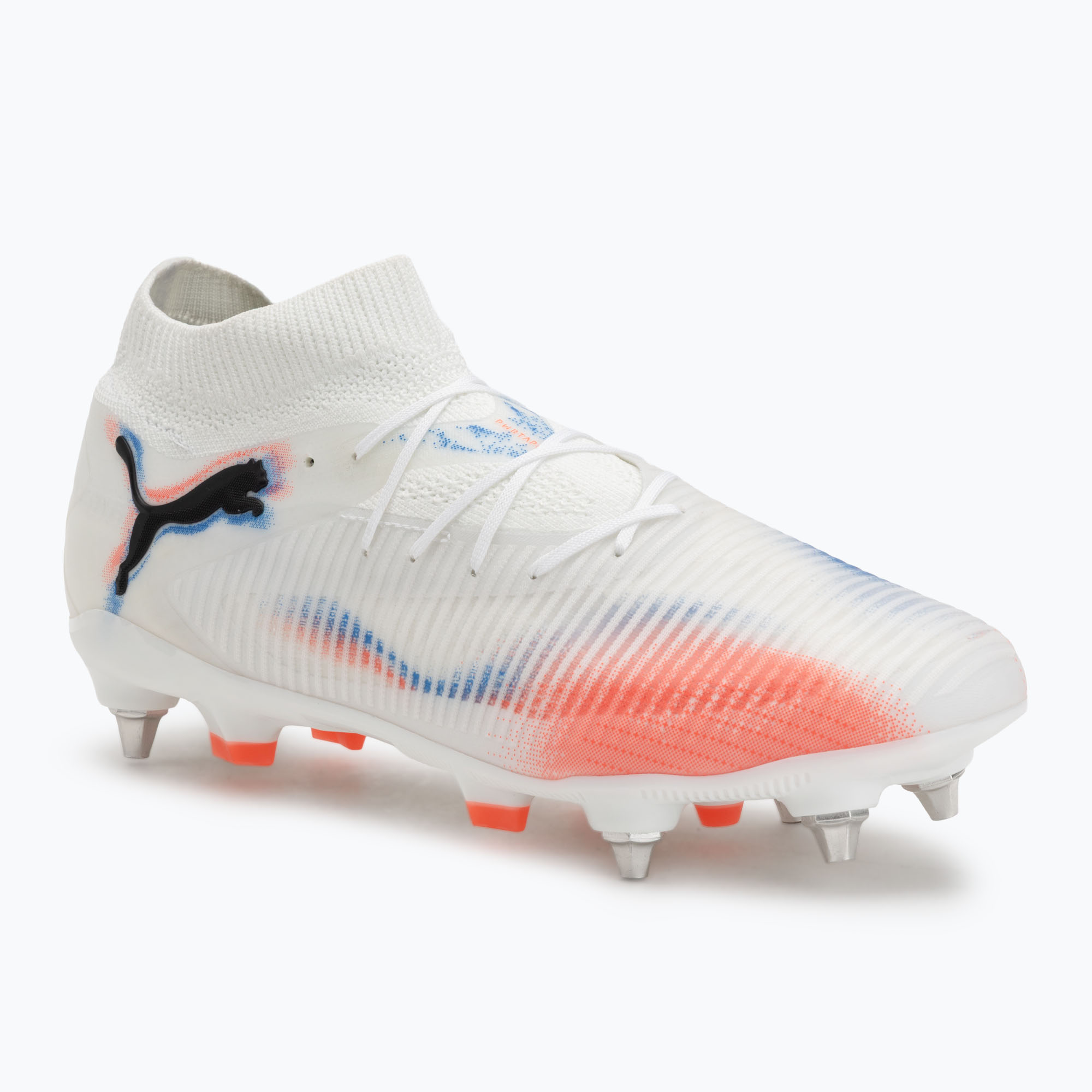 Buty piłkarskie męskie PUMA Future 8 Pro MxSG puma white/puma black/glowing red 
