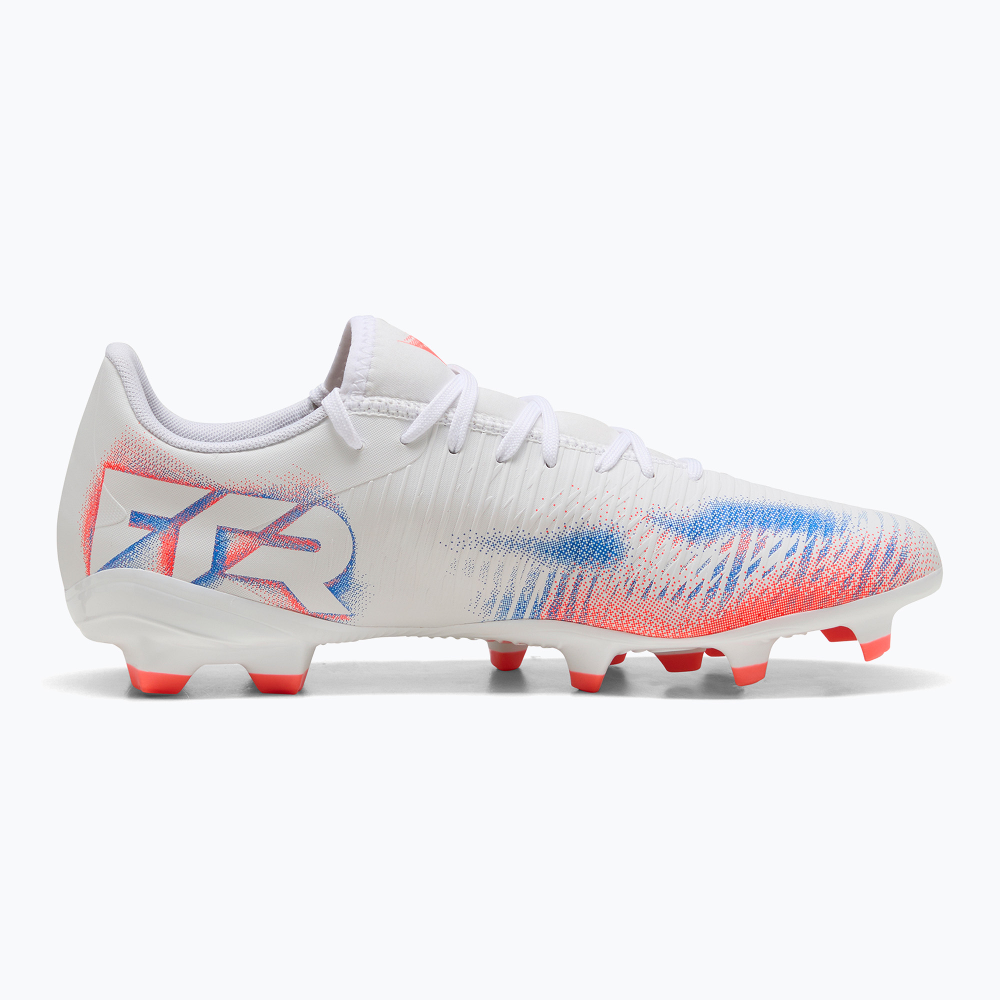 Pánske kopačky PUMA Future 8 Play FG/AG puma white/puma black/glowing red