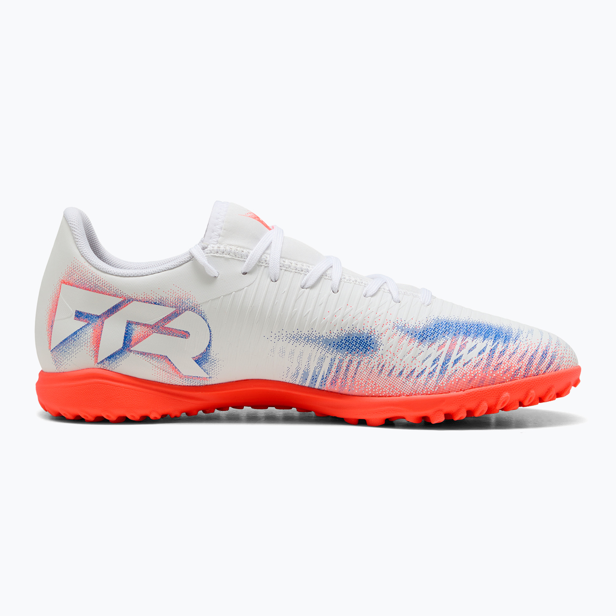 Buty piłkarskie męskie PUMA Future 8 Play TT puma white/puma black/glowing red 