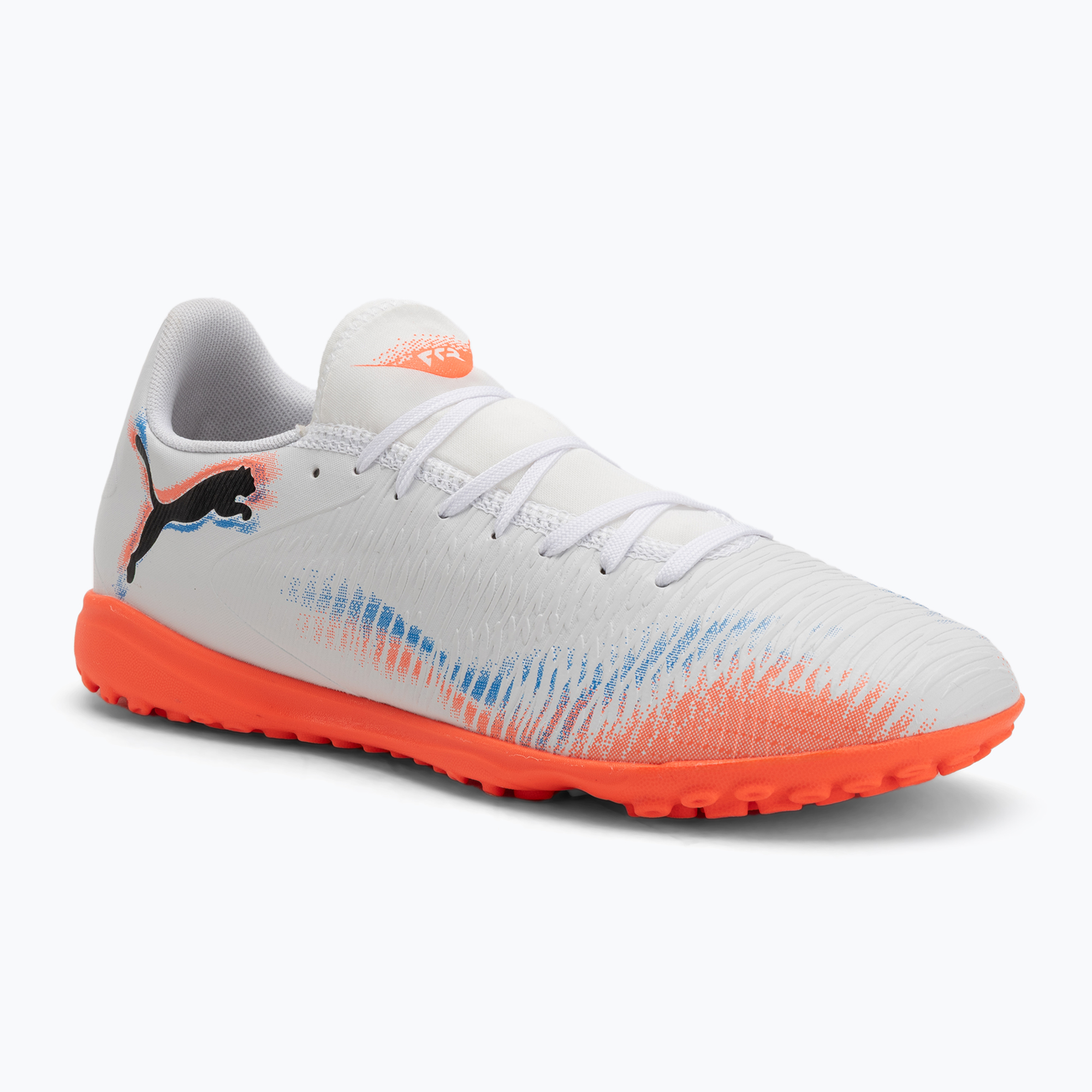 Buty piłkarskie męskie PUMA Future 8 Play TT puma white/puma black/glowing red 