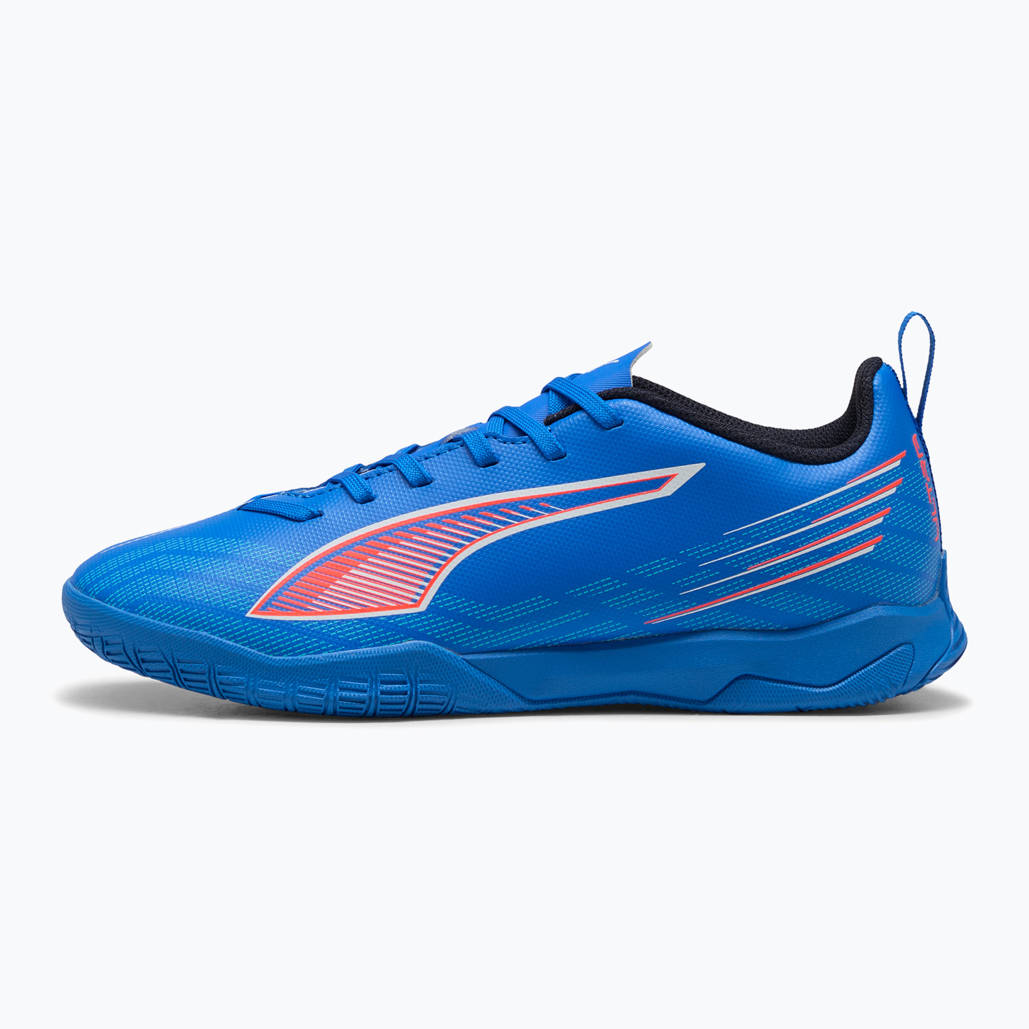 Buty piłkarskie dziecięce PUMA Ultra 6 Play It Jr ultra blue/puma white/glowing red 