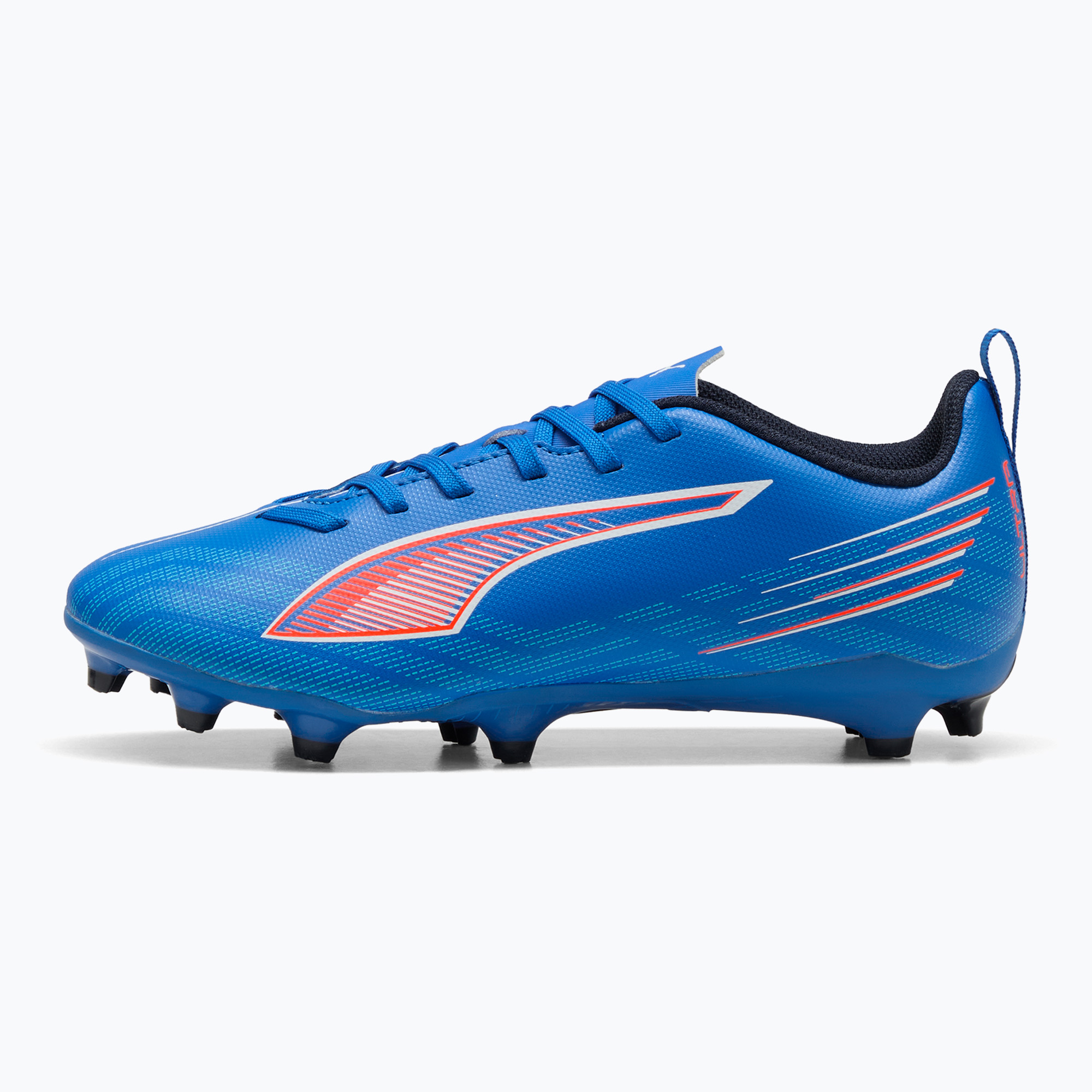 Buty piłkarskie dziecięce PUMA Ultra 6 Play FG/AG Jr ultra blue/puma white/glowing red 