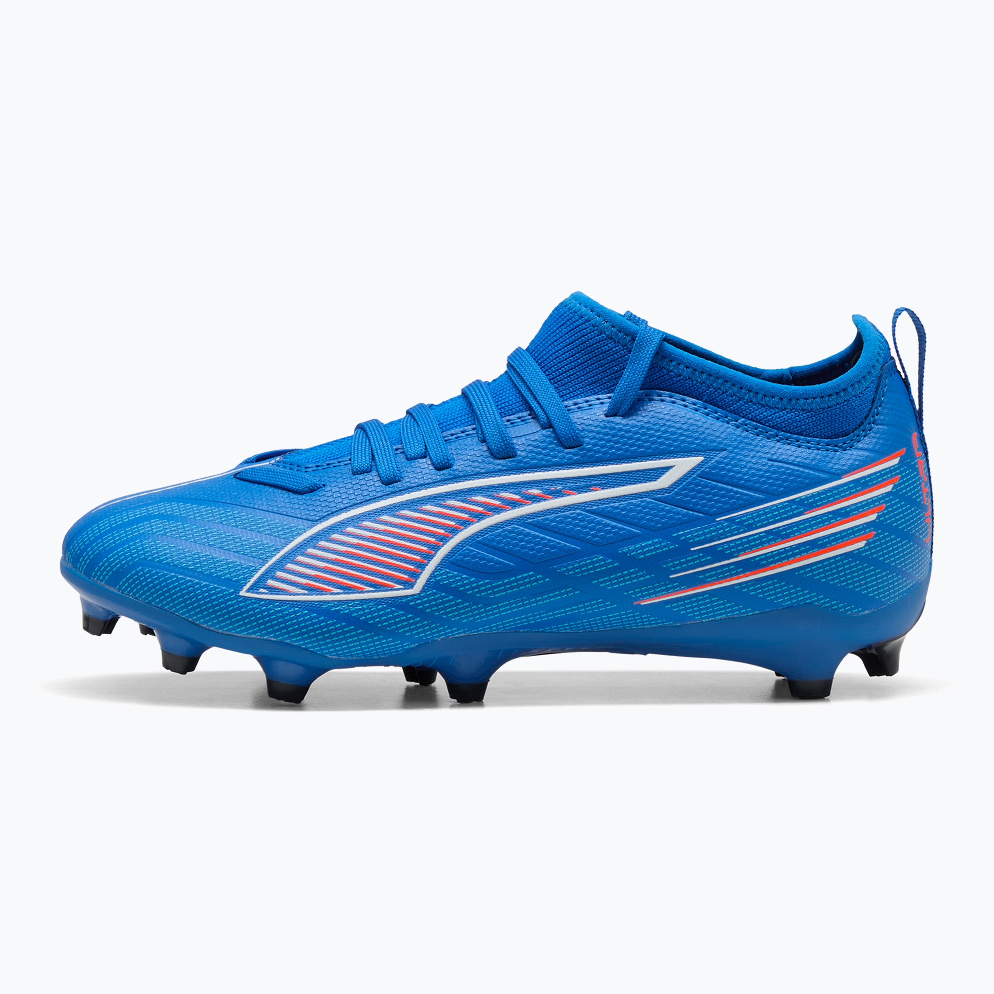 Buty piłkarskie dziecięce PUMA Ultra 6 Match FG/AG Jr ultra blue/puma white/glowing red 