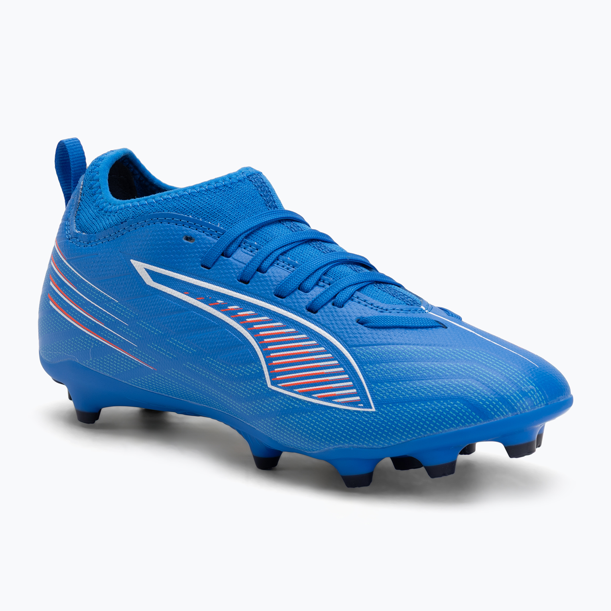 Buty piłkarskie dziecięce PUMA Ultra 6 Match FG/AG Jr ultra blue/puma white/glowing red 