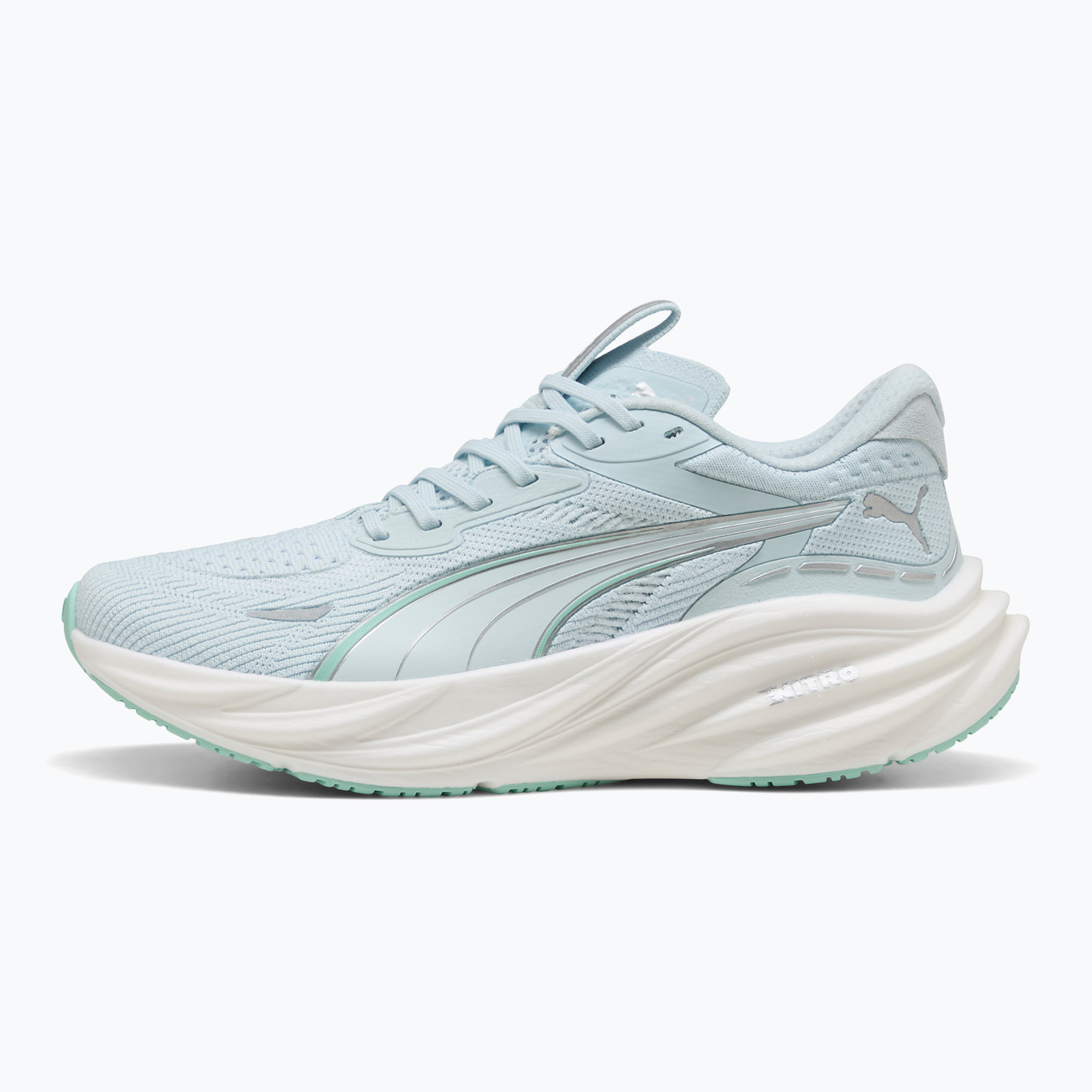 Buty do biegania damskie PUMA Magnify Nitro 3 sea glass/mint melt 