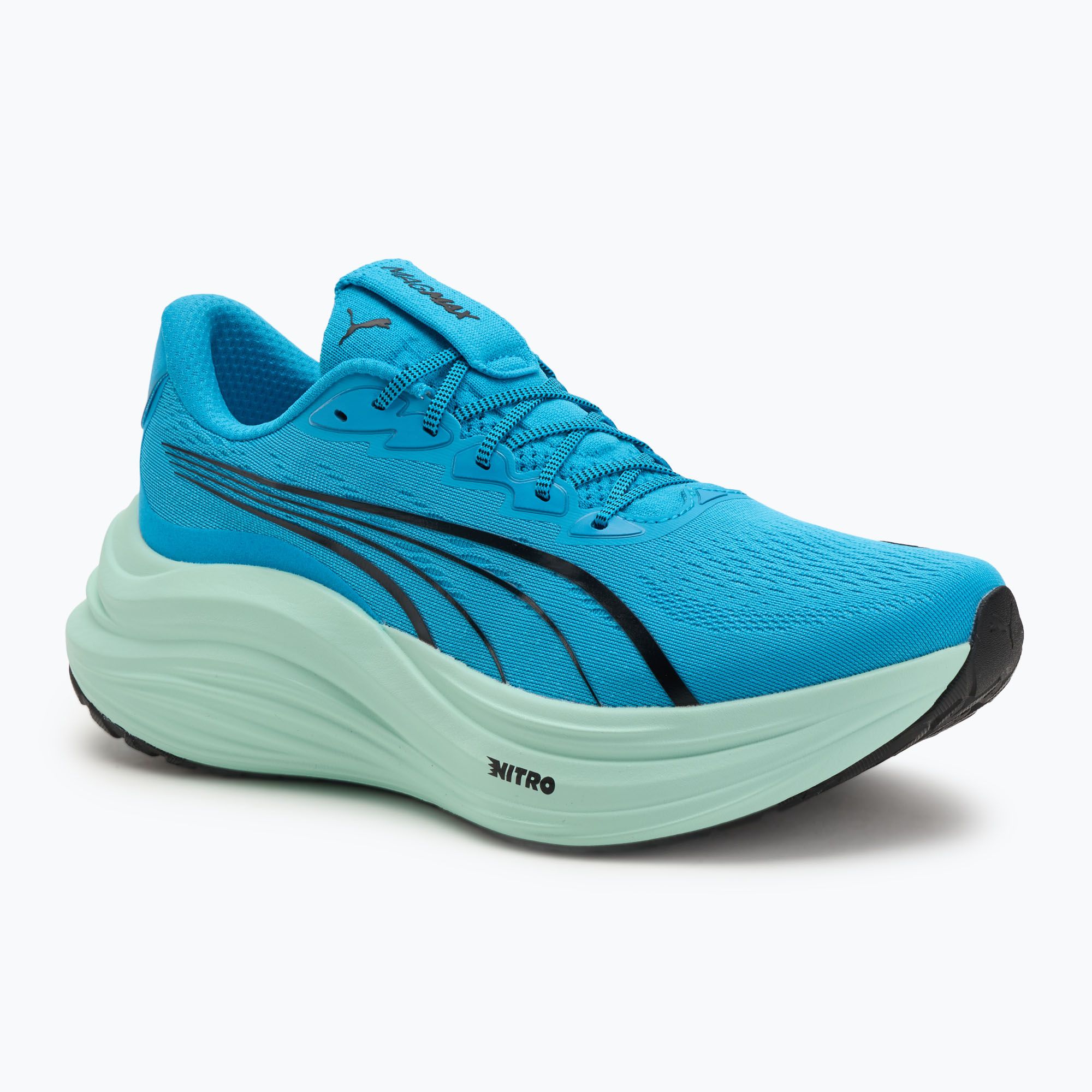 Buty do biegania męskie PUMA MagMax Nitro mint melt/speed blue 
