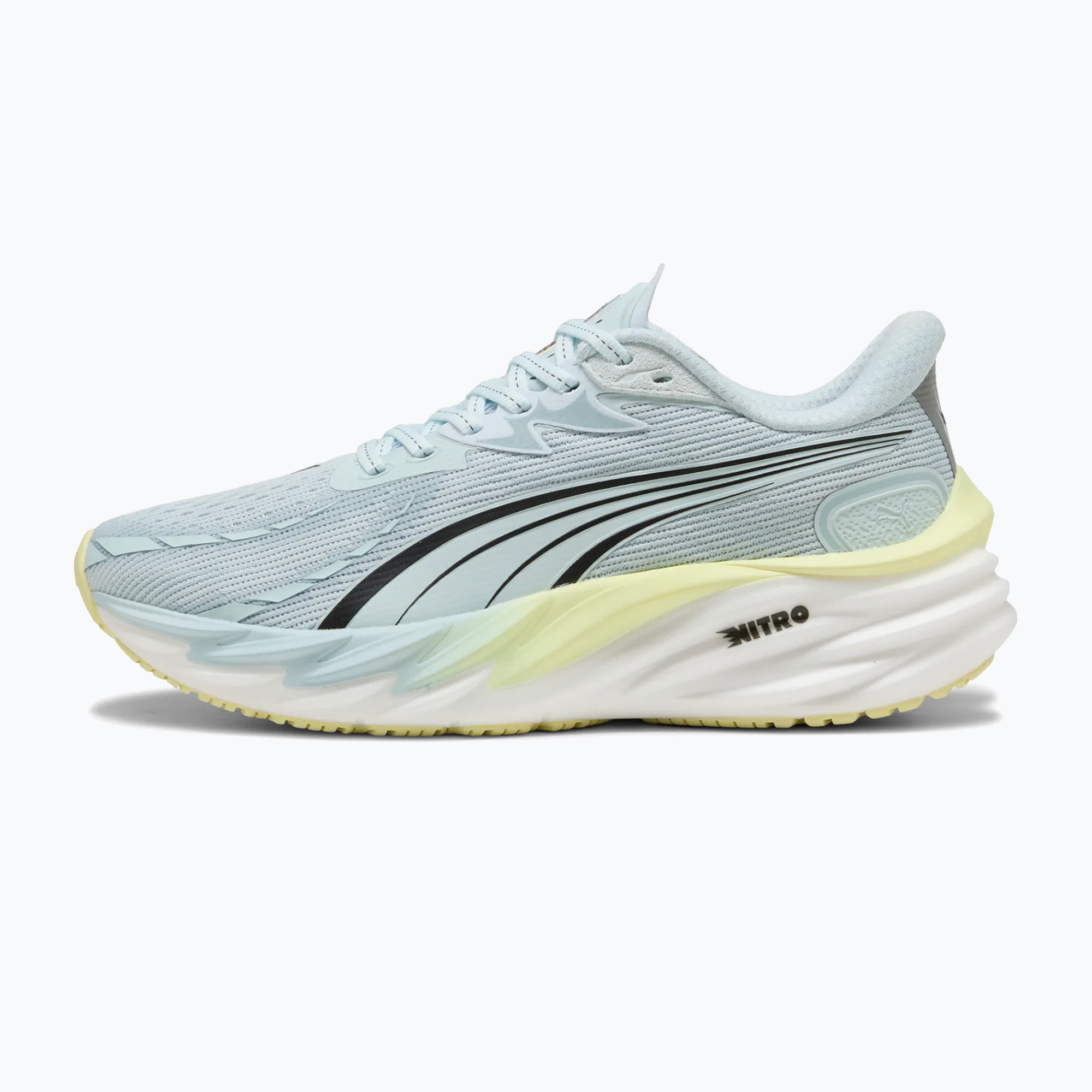 Buty do biegania damskie Puma Velocity Nitro 4 sea glass/gold moon 