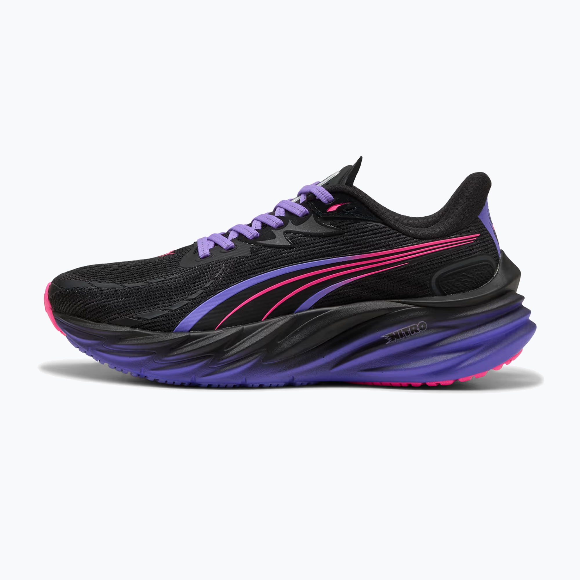 Buty do biegania damskie PUMA Velocity Nitro 4 Digitokyo pumablack/dark amethyst 