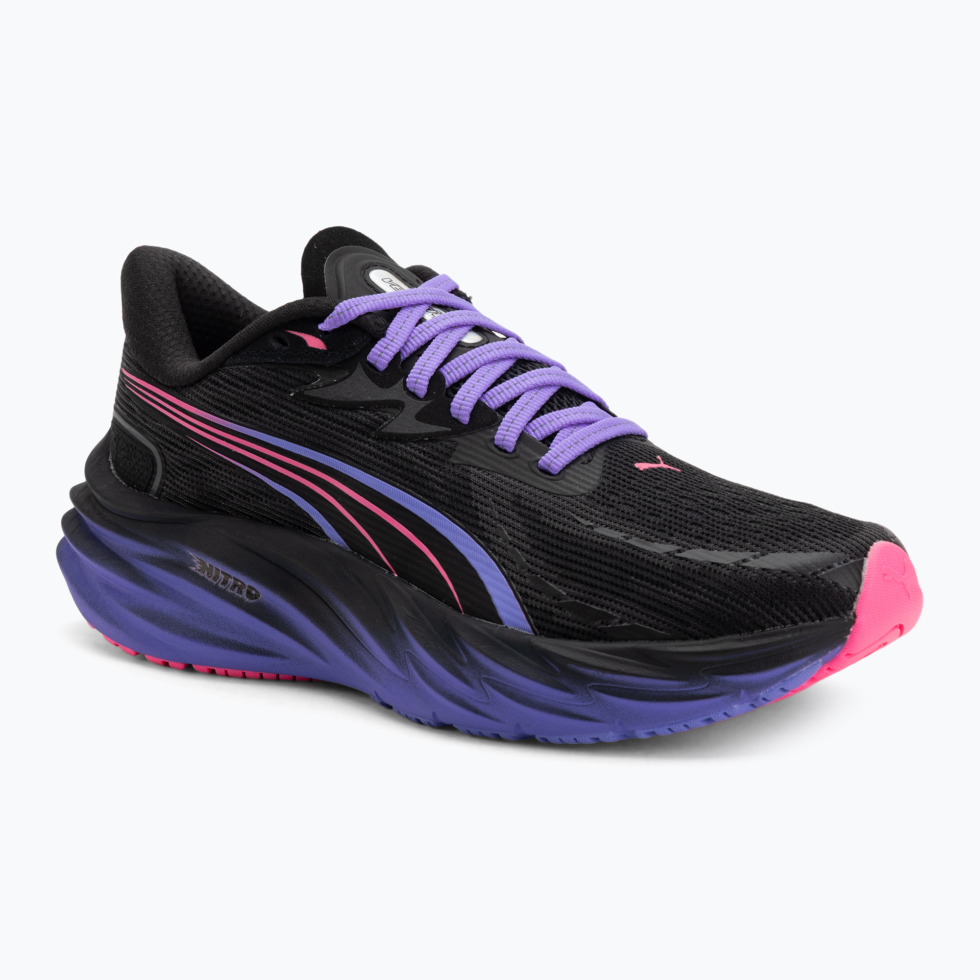 Buty do biegania damskie PUMA Velocity Nitro 4 Digitokyo pumablack/dark amethyst 
