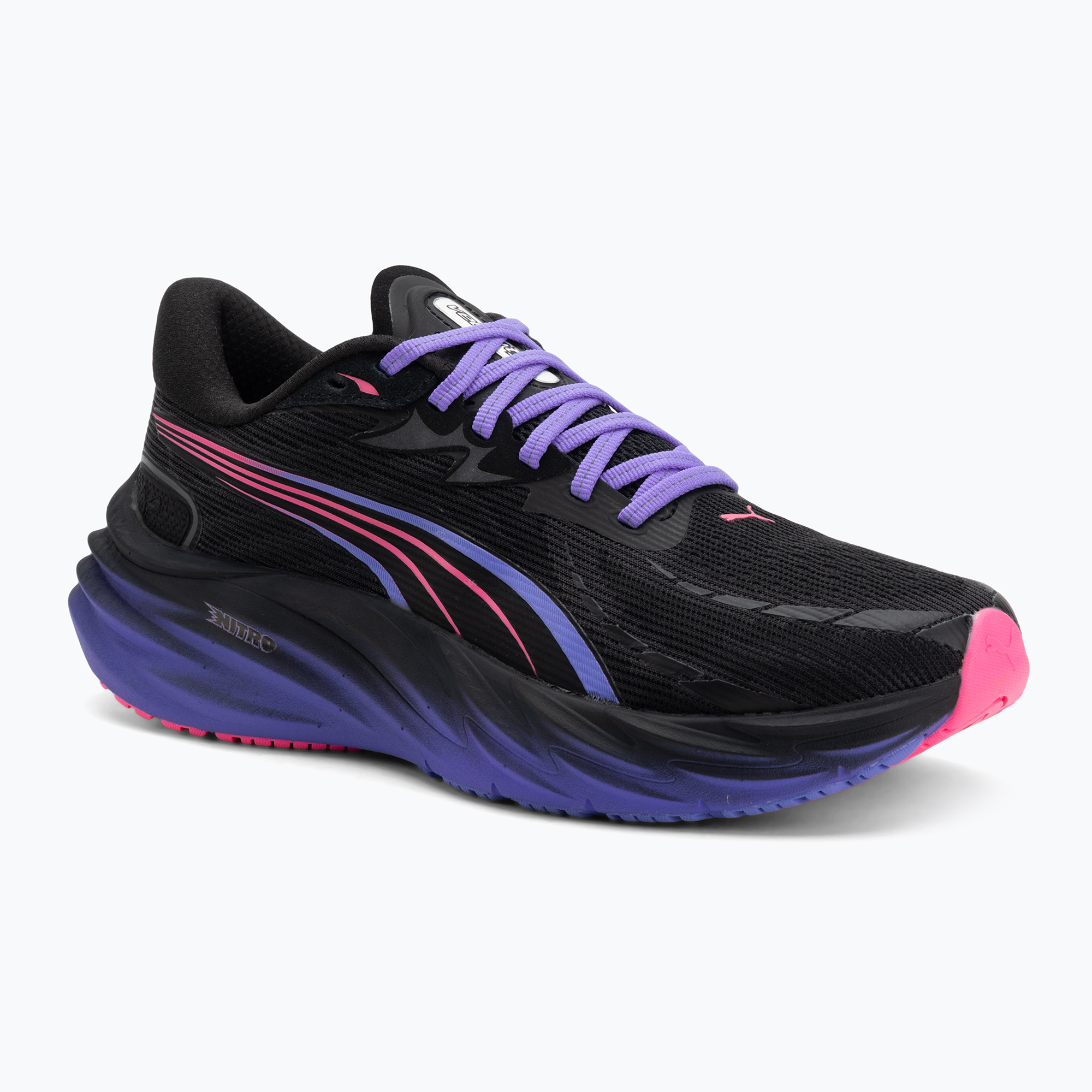 Buty do biegania męskie PUMA Velocity Nitro 4 Digitokyo pumablack/dark amethyst 