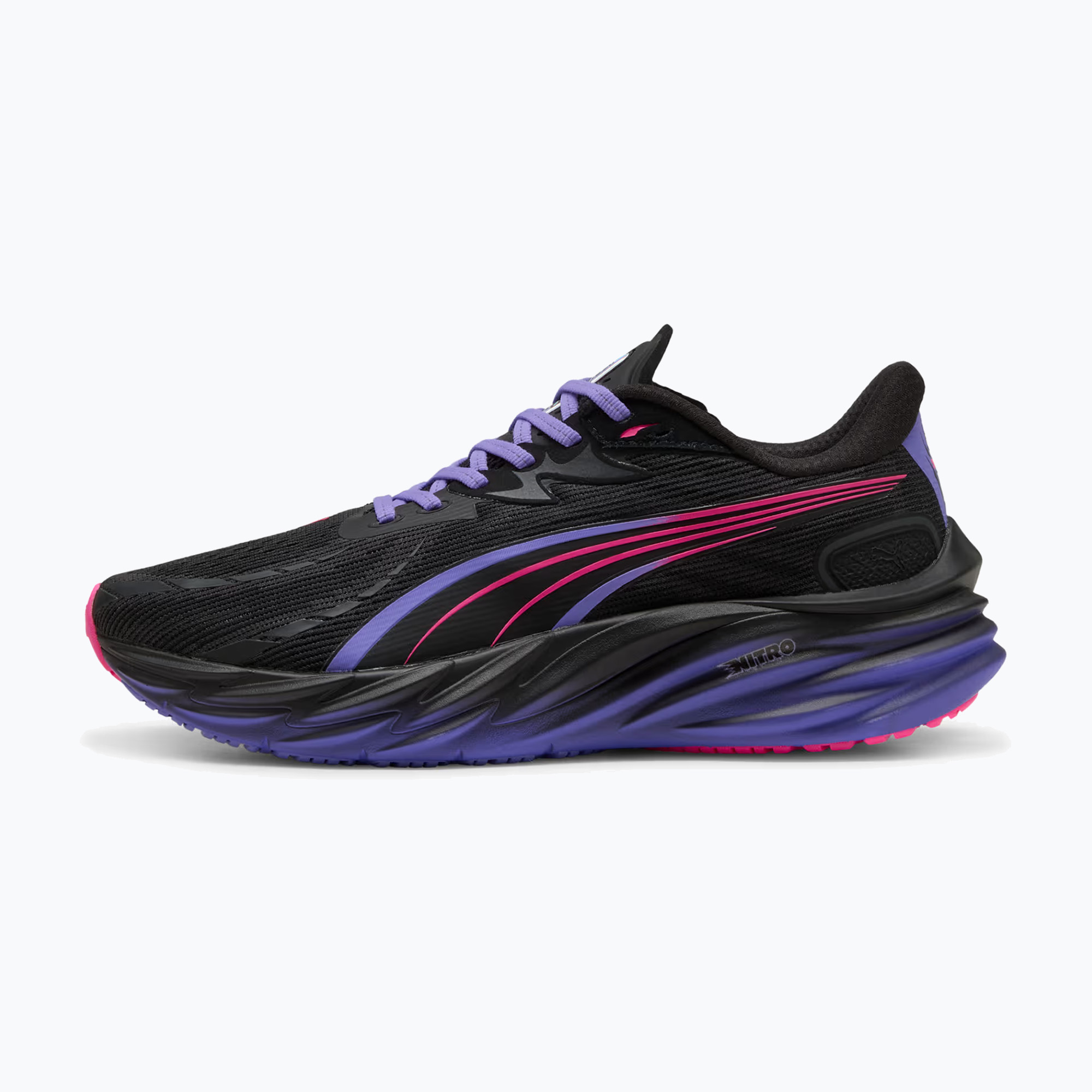 Buty do biegania męskie PUMA Velocity Nitro 4 Digitokyo pumablack/dark amethyst 