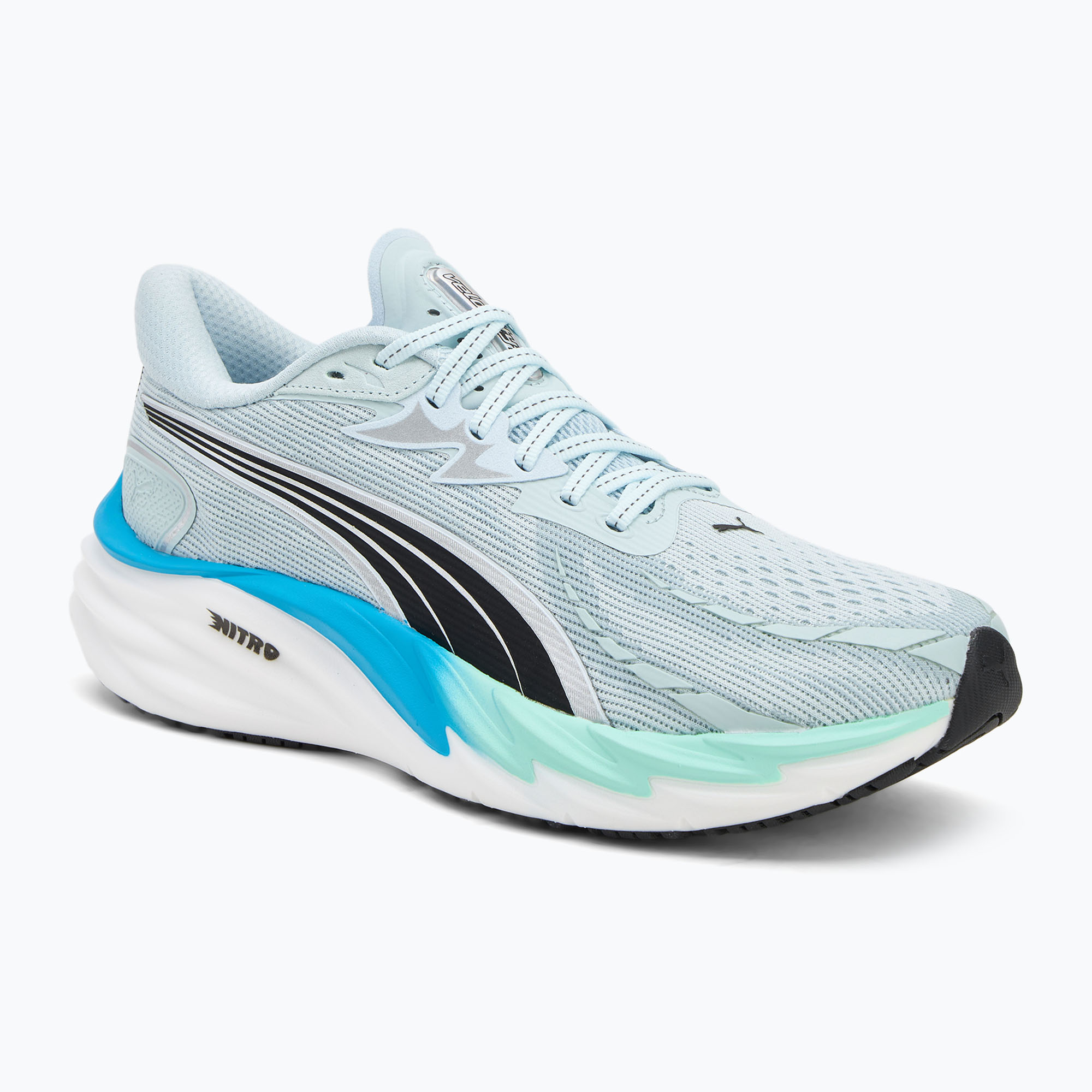 Buty do biegania męskie Puma Velocity Nitro 4 sea glass/speed blue 