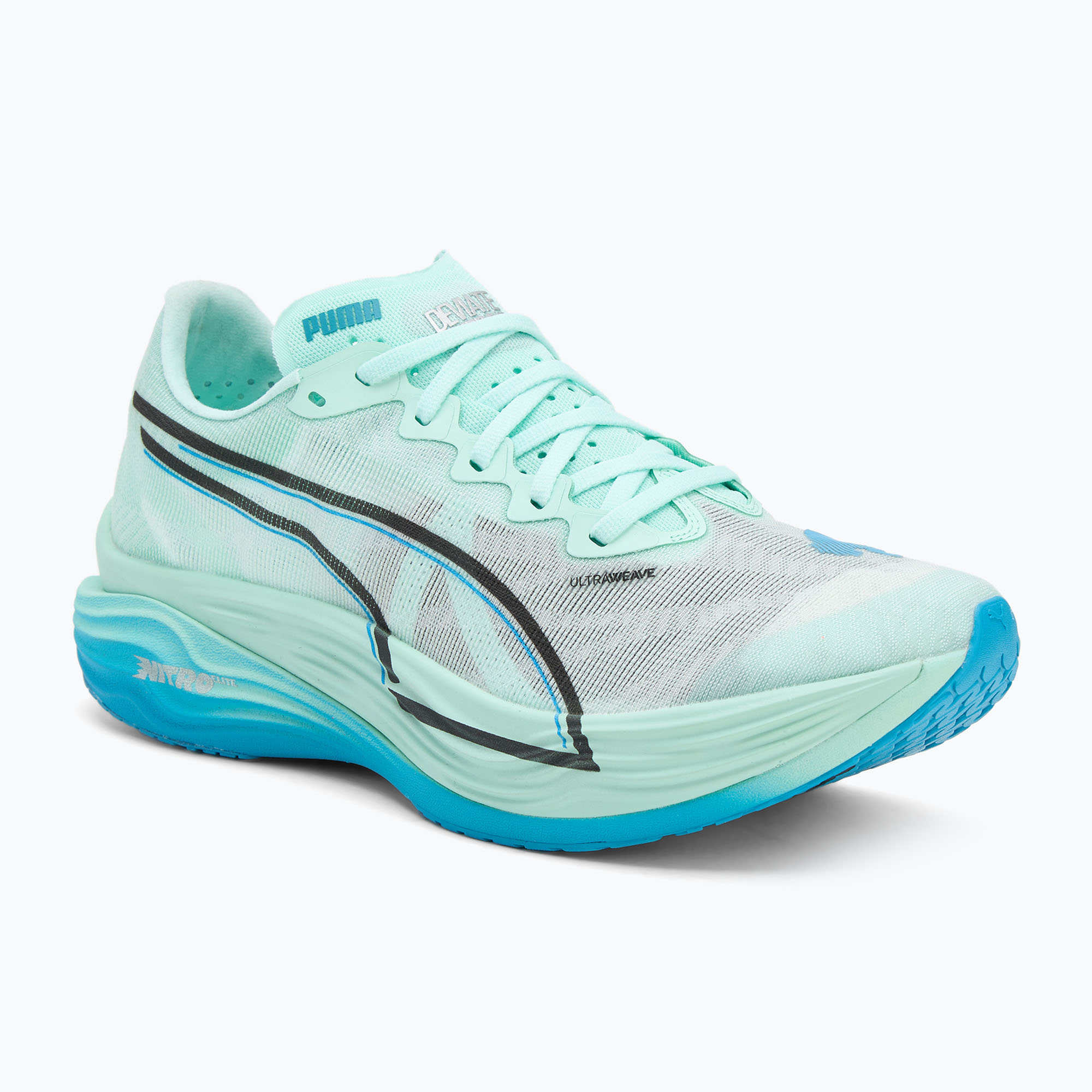 Buty do biegania męskie PUMA Deviate Nitro Elite 3 mint melt/speed blue 