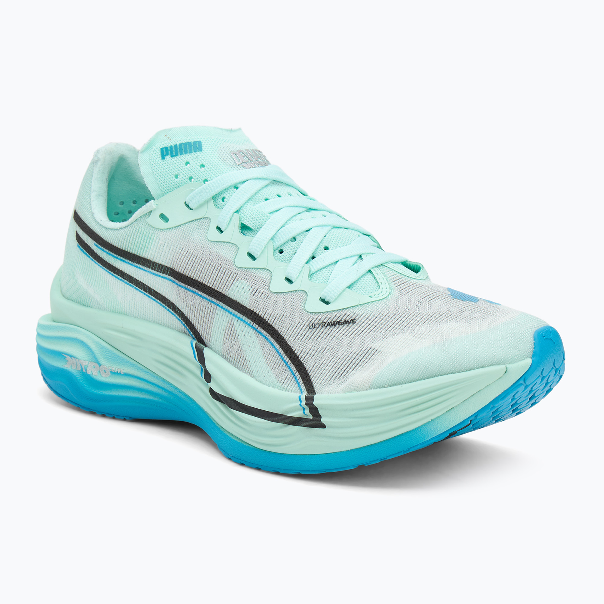 Buty do biegania damskie PUMA Deviate Nitro Elite 3 mint melt/speed blue 