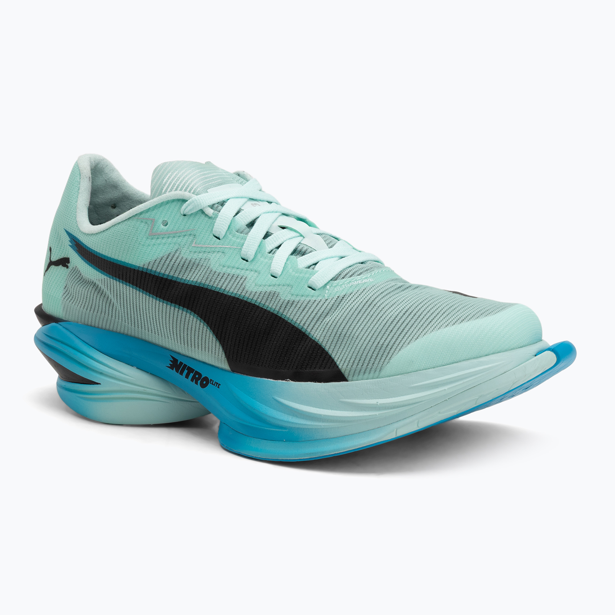 Buty do biegania damskie PUMA Fast-R Nitro Elite 3 mint melt/speed blue 