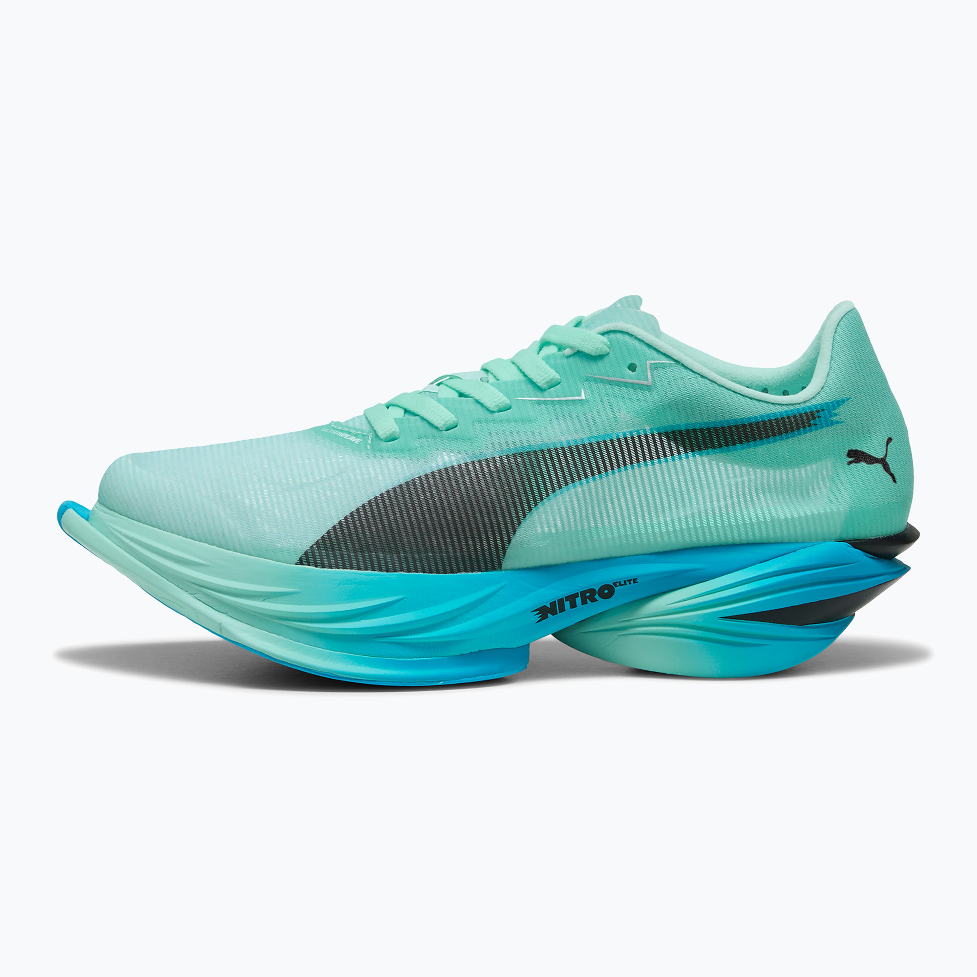 Buty do biegania damskie PUMA Fast-R Nitro Elite 3 mint melt / speed blue 