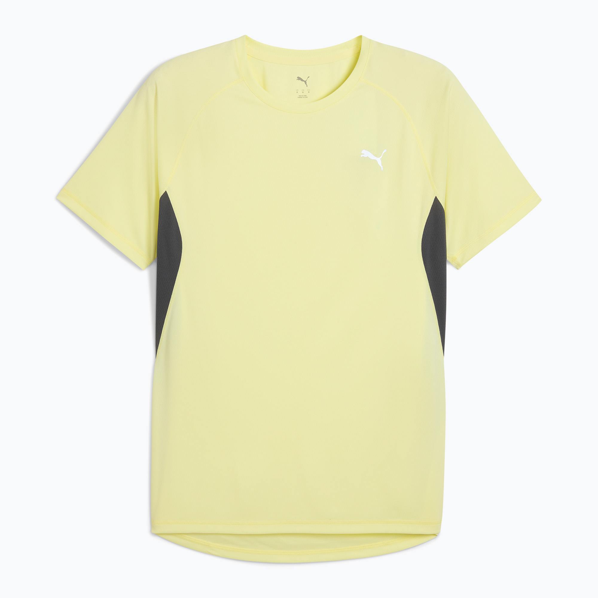 Pánske bežecké tričko PUMA Run Velocity Tee Poly gold moon (Run Velocity Tee Poly 526600 35)