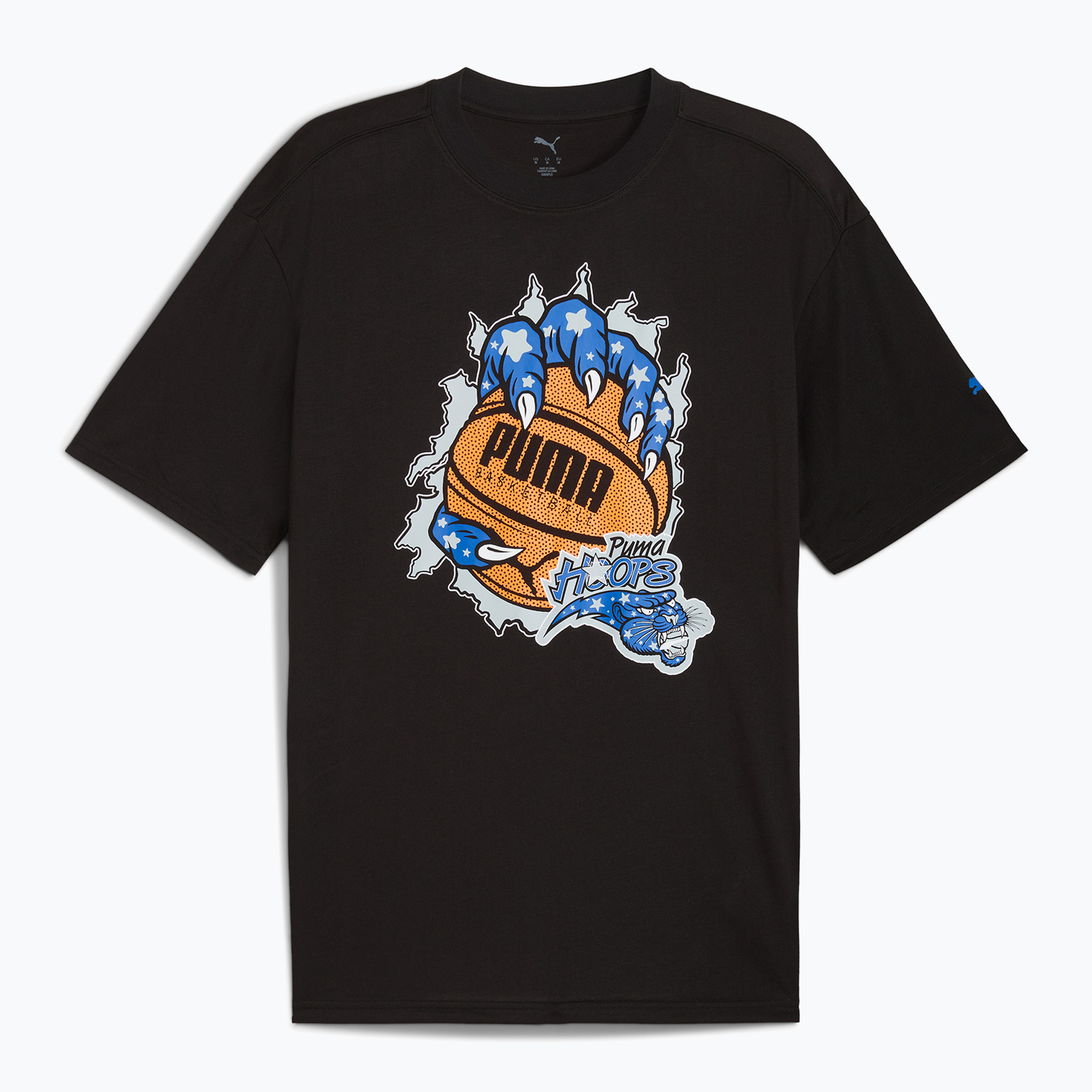 Koszulka koszykarska męska PUMA Hoopaverse Tee 3 puma black 