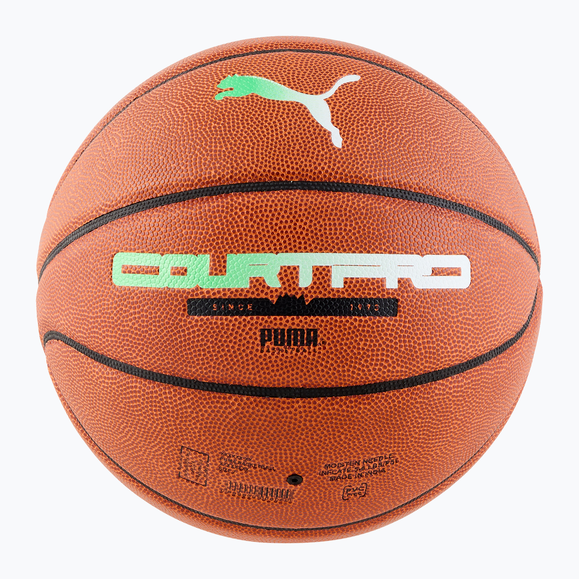 Piłka do koszykówki PUMA teamJAWS Court Pro Basketball leather brown/dark shadow rozmiar 7 