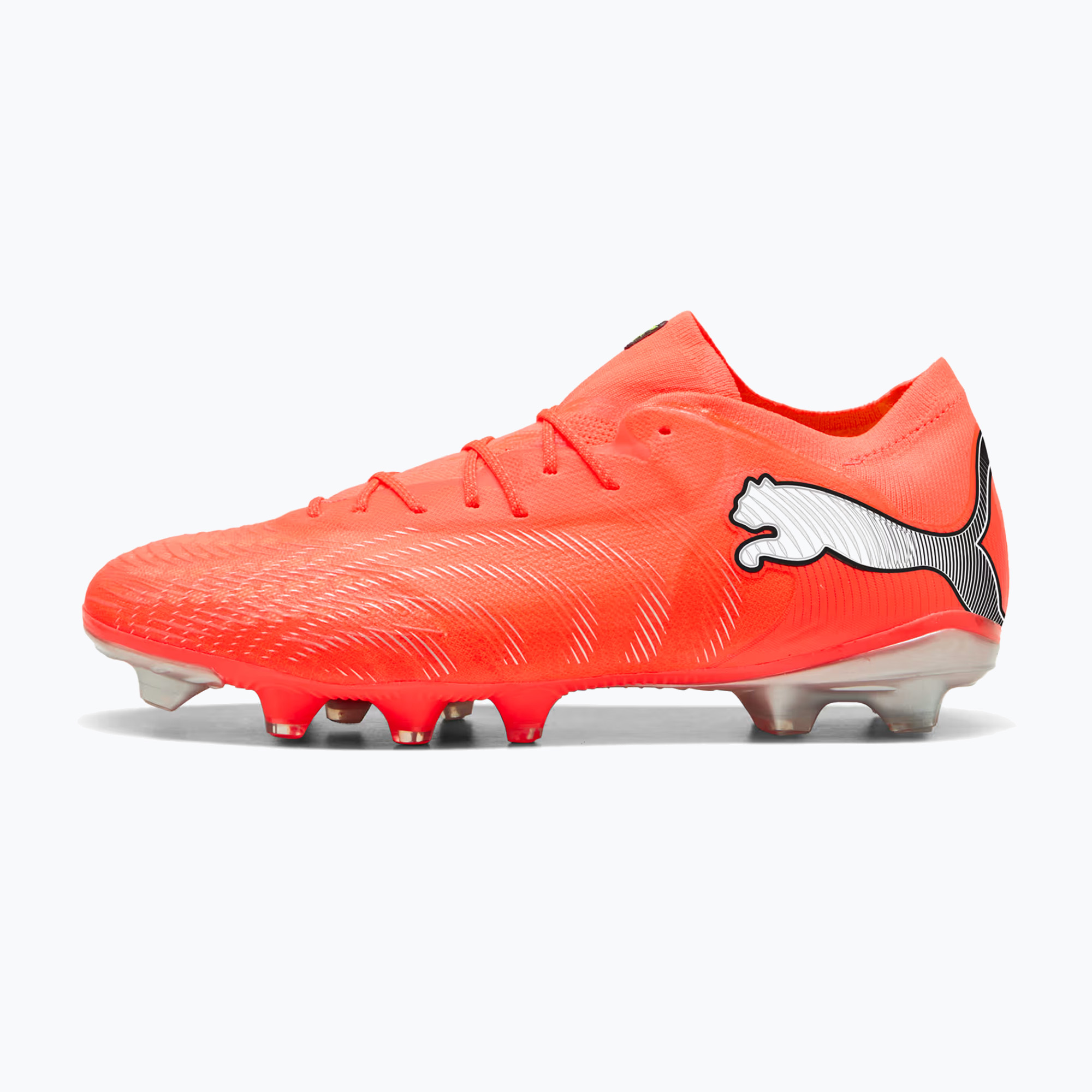 Buty piłkarskie PUMA Future 9 Fusion FG/AG glowing red/puma white/puma black/puma silver