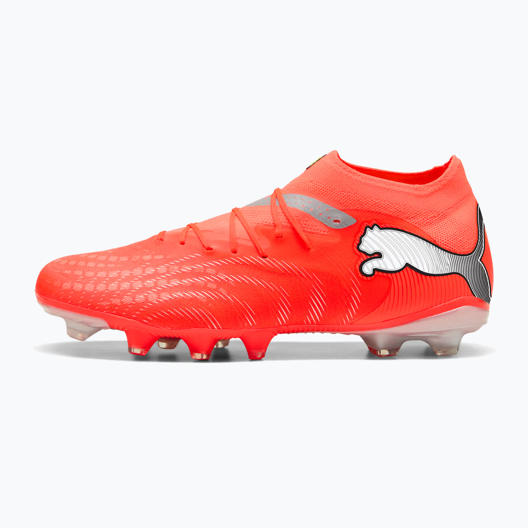 Футболни обувки PUMA Future 9 Pro FG/AG glowing red/puma white/puma black/puma silver