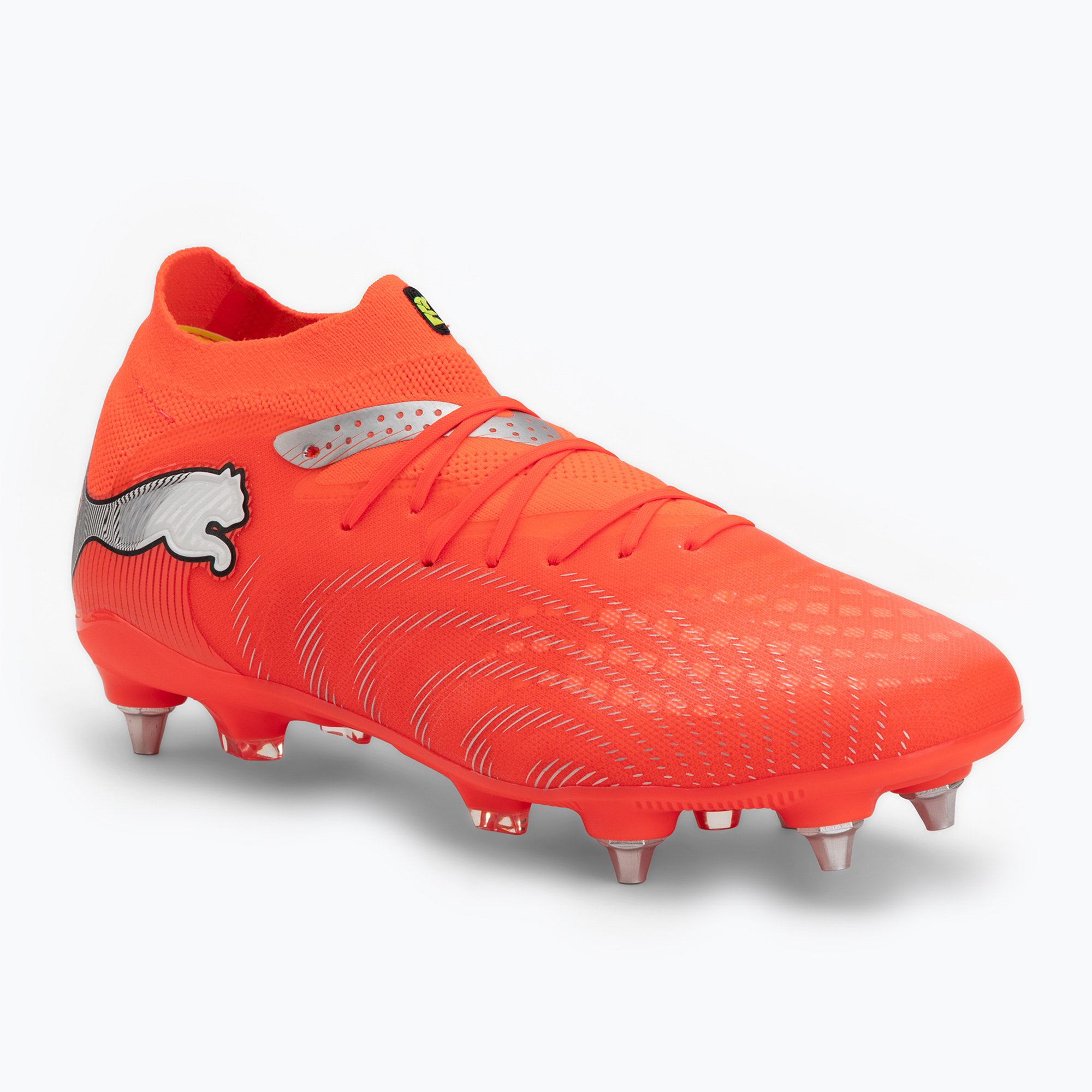 Buty piłkarskie męskie PUMA Future 9 Pro MxSG glowing red/puma white/puma black/puma silver 