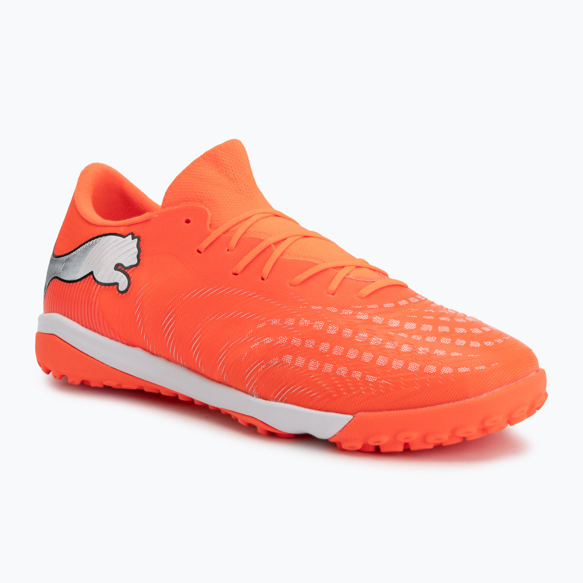 Buty piłkarskie PUMA Future 9 Match Fusion TT glowing red/puma white/puma black/puma silver