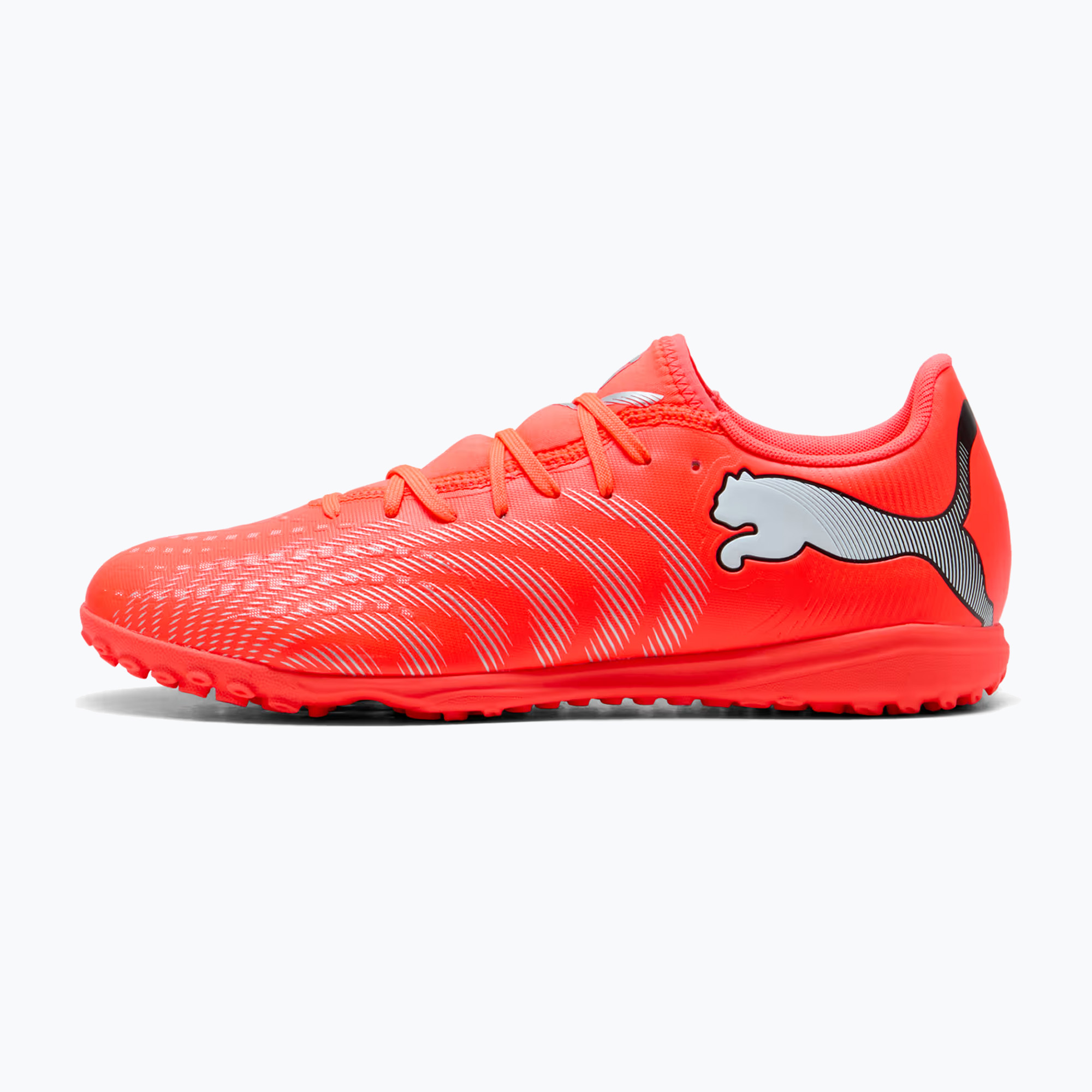 Buty piłkarskie PUMA Future 9 Play TT glowing red/puma white/puma black/puma silver
