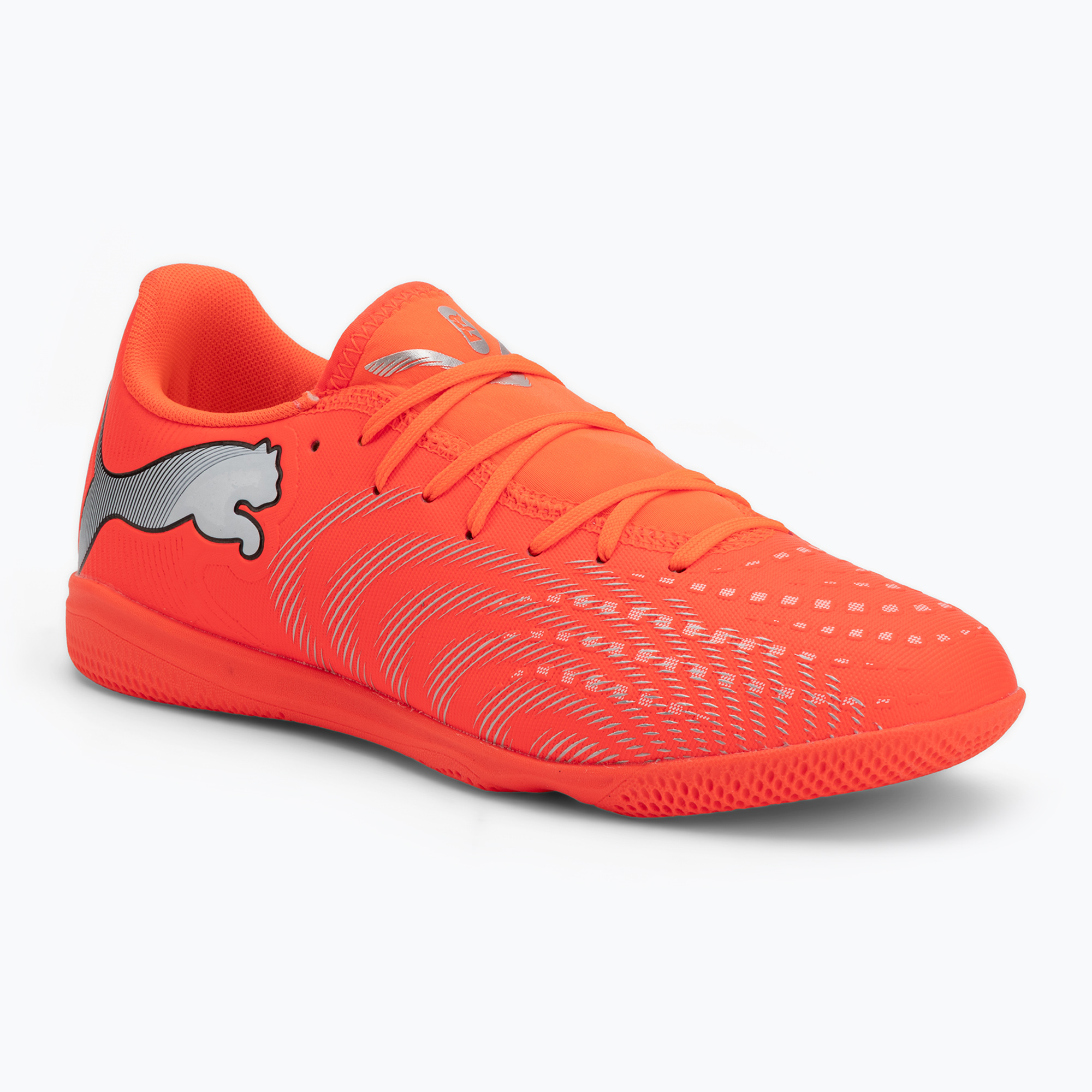 Buty piłkarskie PUMA Future 9 Play IT glowing red/puma white/puma black/puma silver 