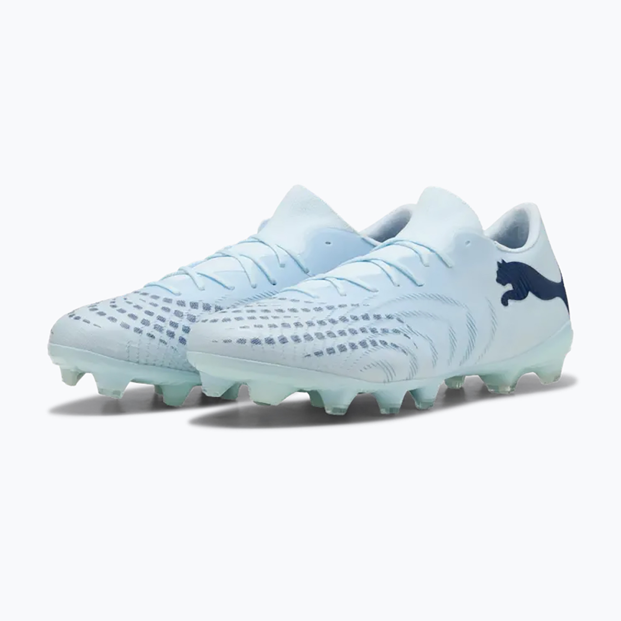 Футболни обувки PUMA Future 9 Match Fusion FG/AG icy blue/puma white/blue jewel