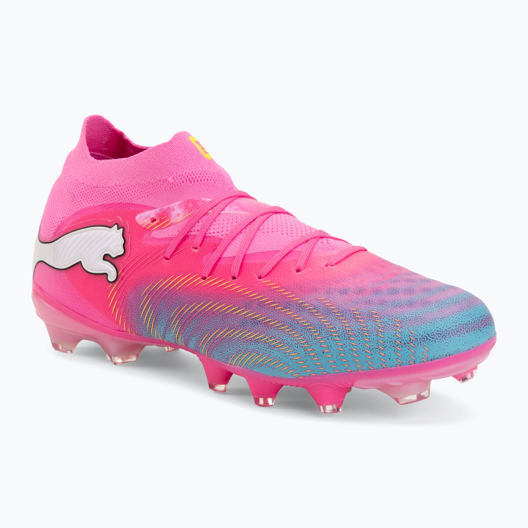 Футболни обувки PUMA Future 9 Pro FG/AG poison pink/sun stream/bright aqua/puma white
