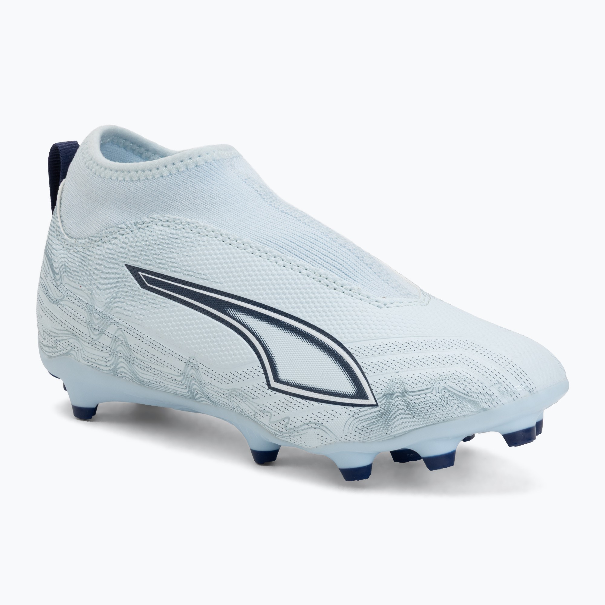 Детски футболни обувки PUMA Ultra 6 Match  LL FG/AG Jr icy blue/puma white/blue jewel