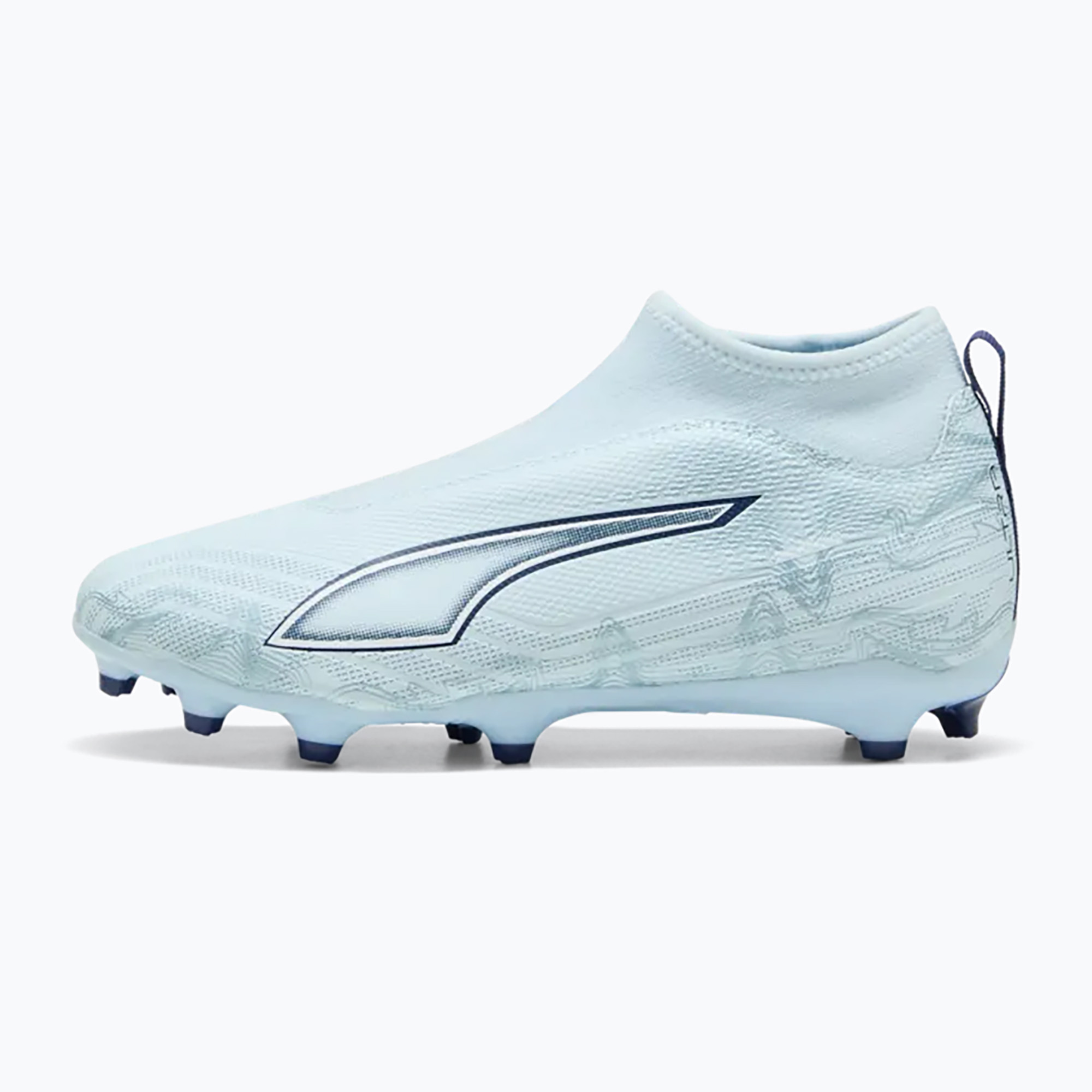 Детски футболни обувки PUMA Ultra 6 Match  LL FG/AG Jr icy blue/puma white/blue jewel