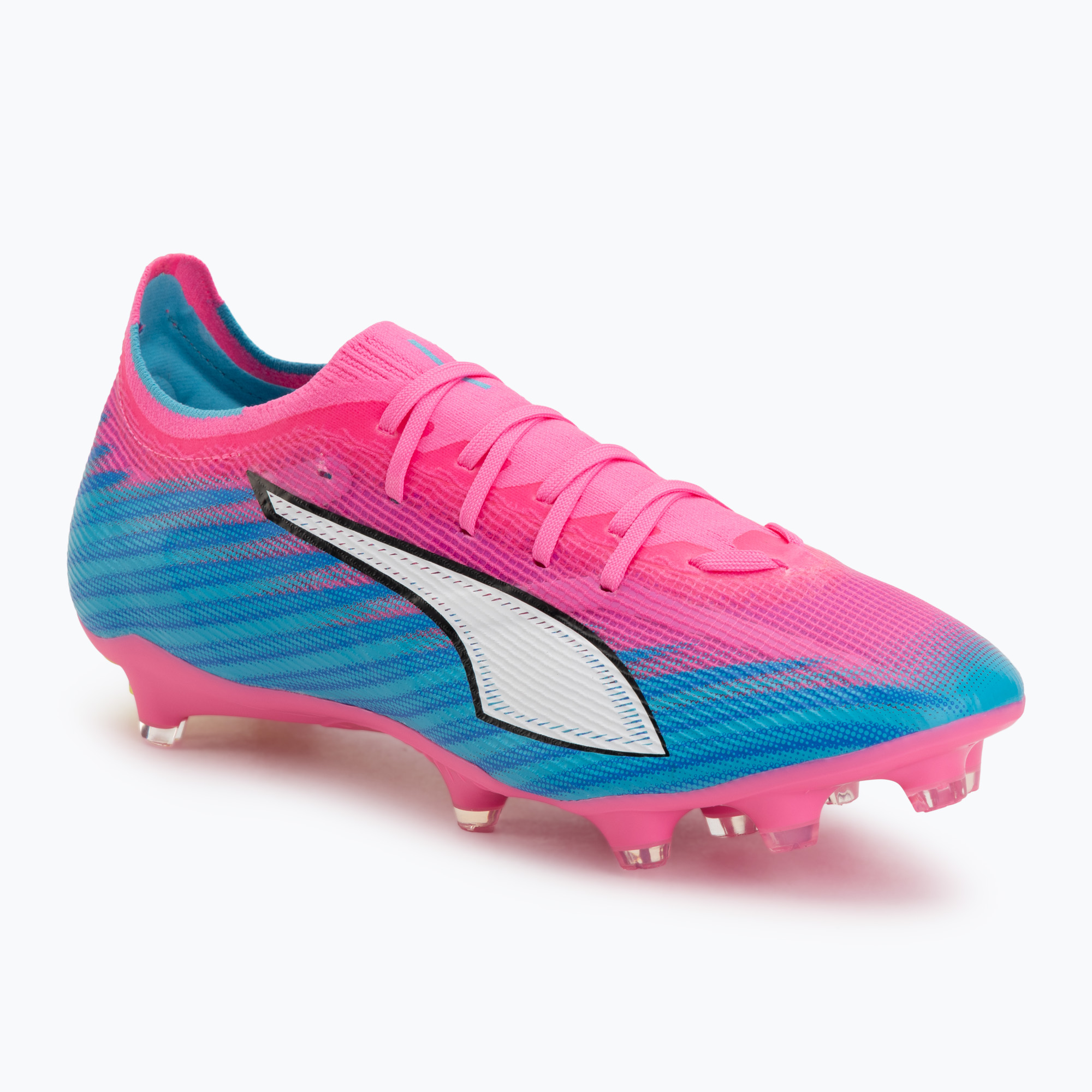 Футболни обувки PUMA Ultra 6 Match FG/AG poison pink/puma wht/sun stream/bright aqua/puma blk