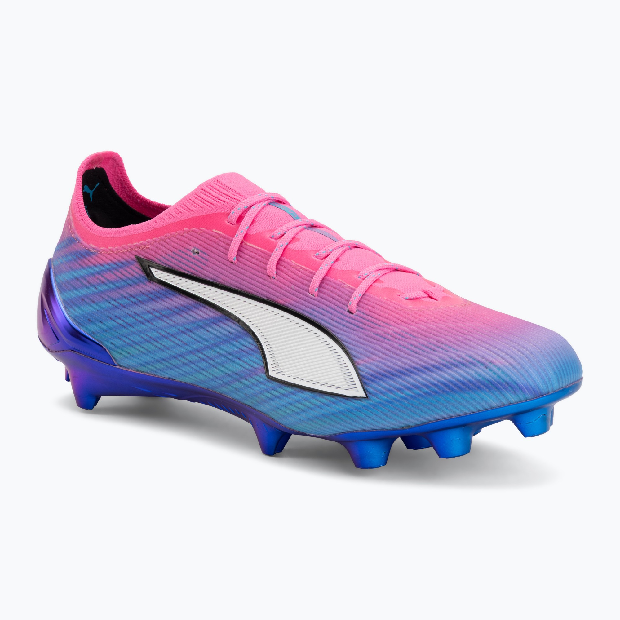 Încălțăminte de fotbal PUMA Ultra 6 Ultimate FG poison pink/puma white/sun stream/bright aqua/puma black