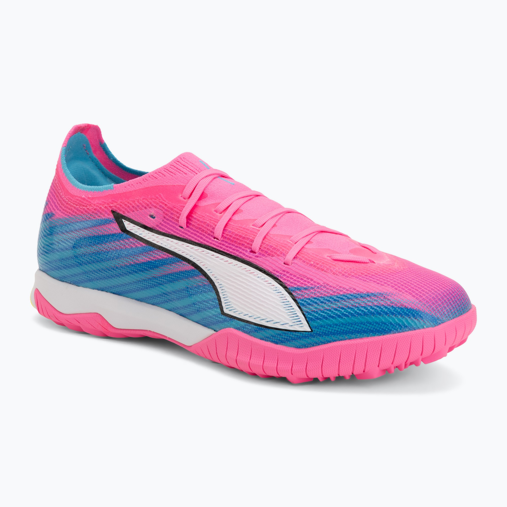 Футболни обувки PUMA Ultra 6 Match TT poison pink/puma wht/sun stream/bright aqua/puma blk