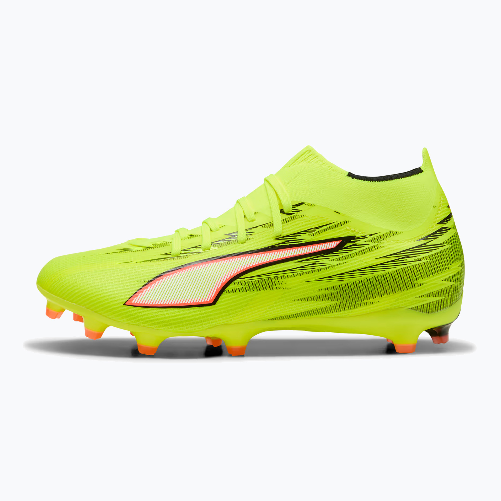 Buty piłkarskie PUMA Ultra 6 Match + FG/AG yellow alert/puma black/glowing red/lime squeeze 