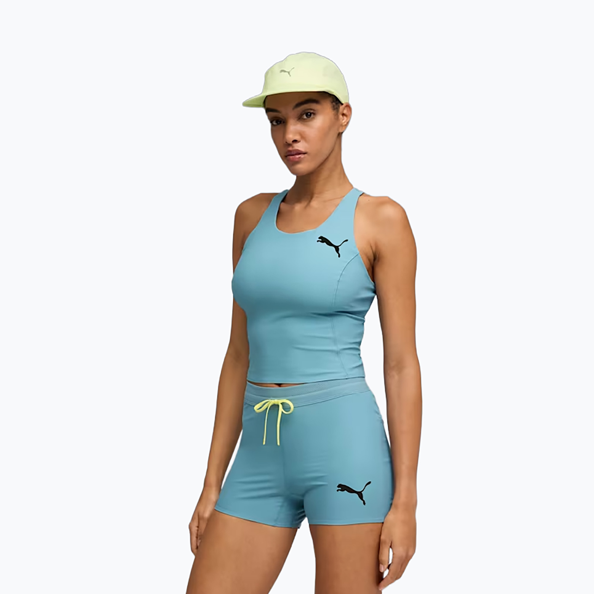 Top treningowy damski PUMA Lightspeed Crop baltic sea blue | WYSYŁKA W 24H | 30 DNI NA ZWROT