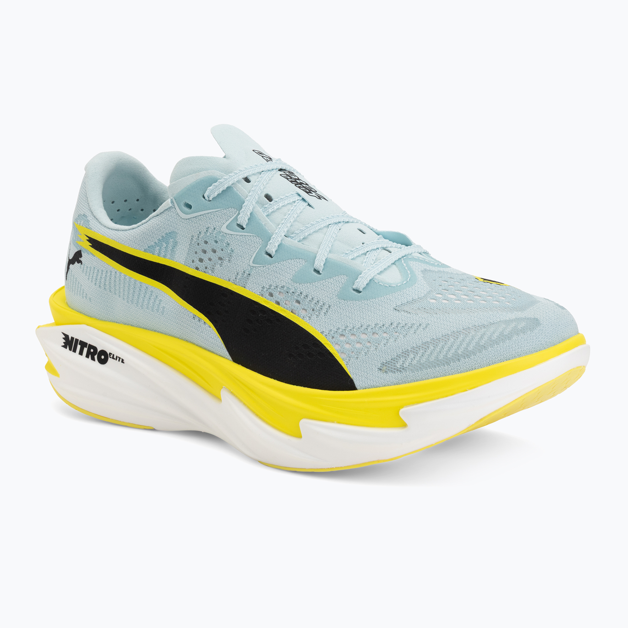 Buty do biegania damskie Puma Deviate Nitro Elite 4 fresh water/lemon crush/puma black 