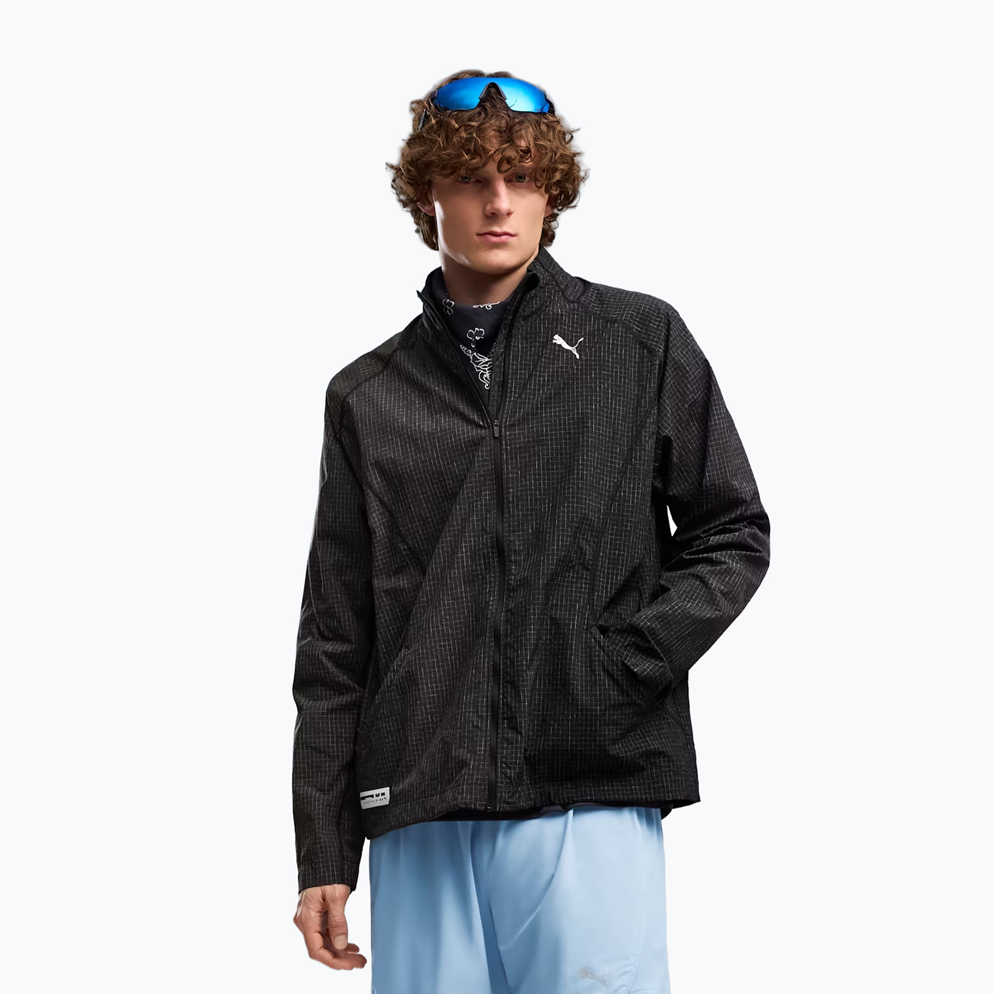 Мъжко яке за бягане PUMA Run Brightstride WindCELL puma black