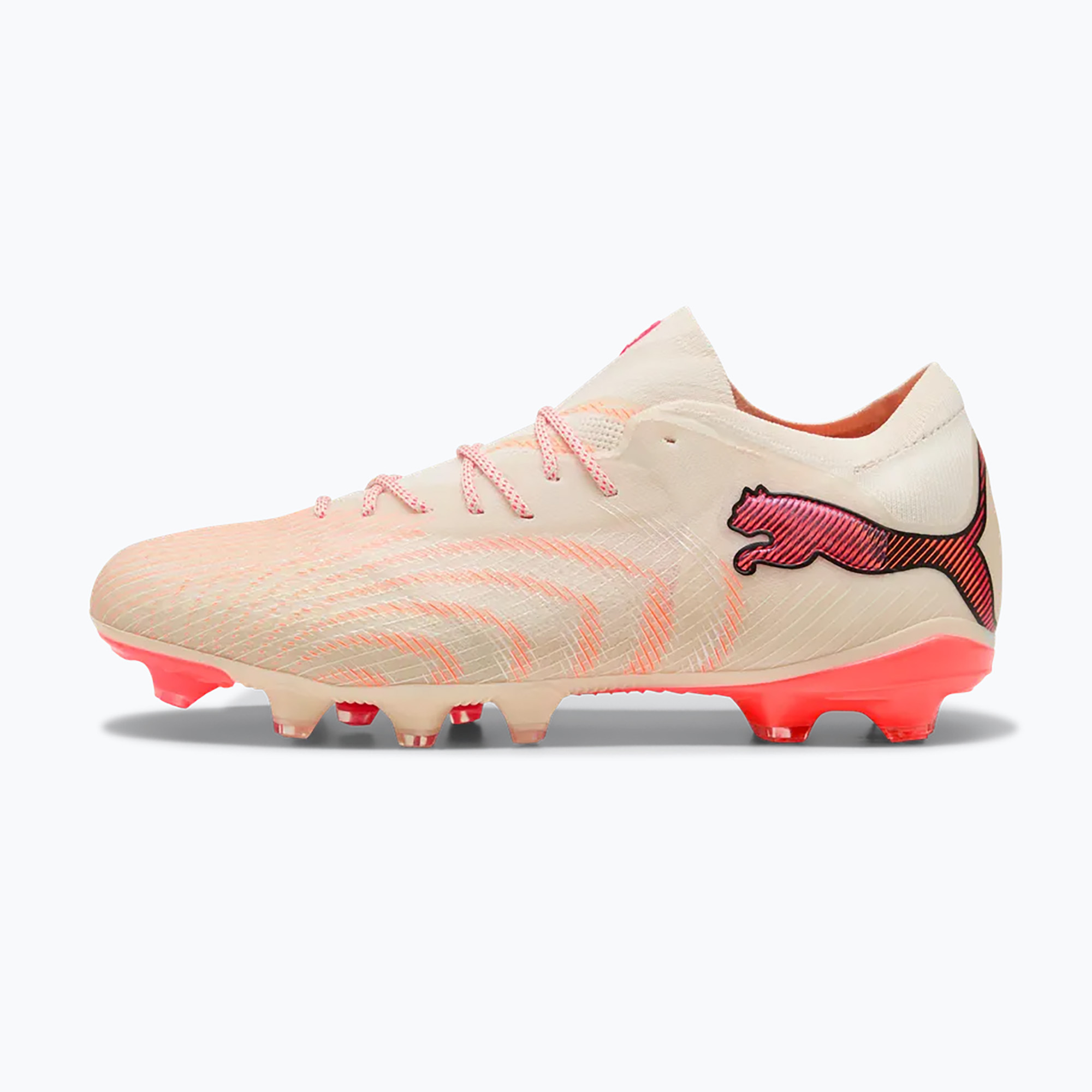 Kopačky PUMA  Future 9 Fusin FG/AG sugared almond/puma white/ultra red/puma black