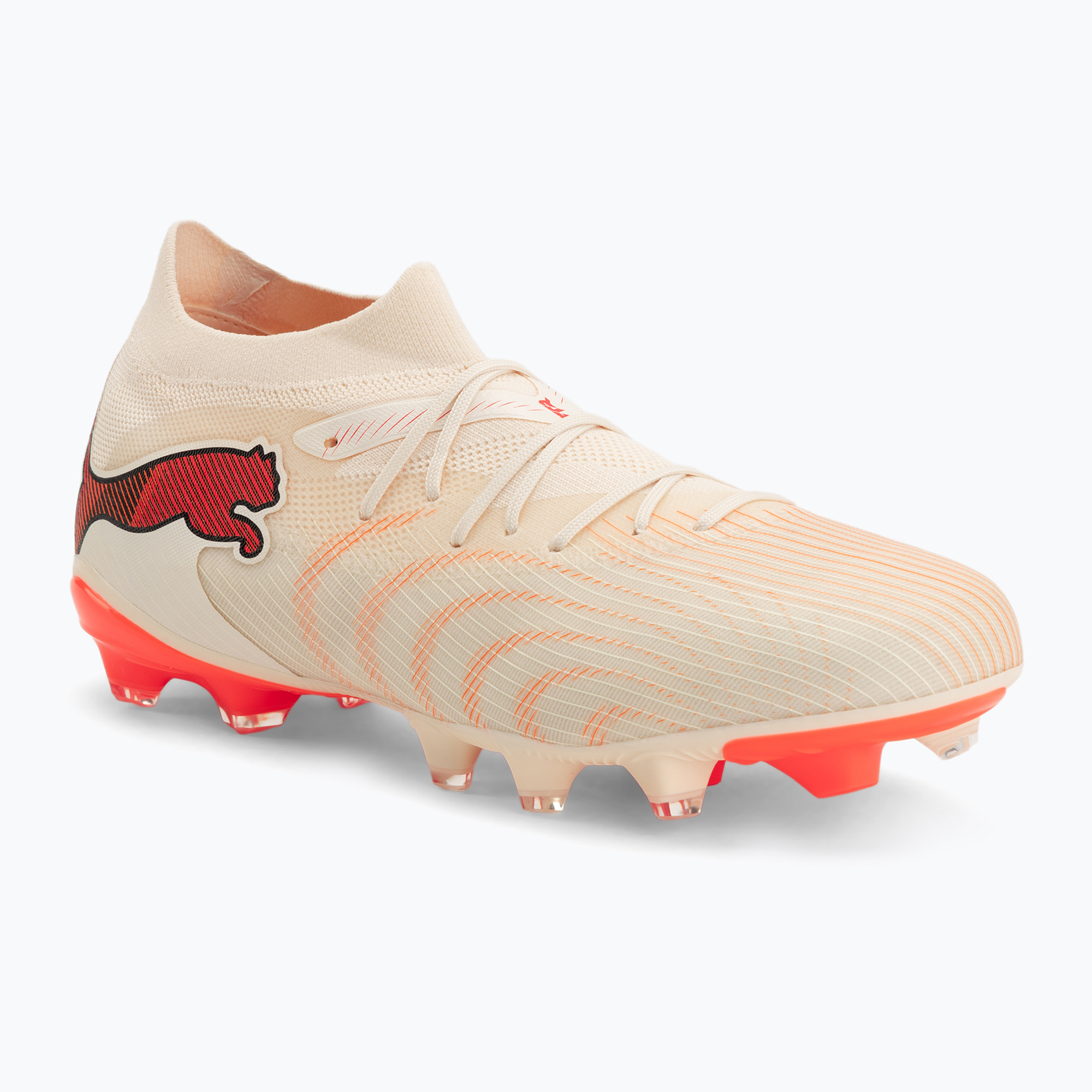 Kopačky PUMA Future 9 Match FG/AG sugared almond/puma white/ultra red/puma black