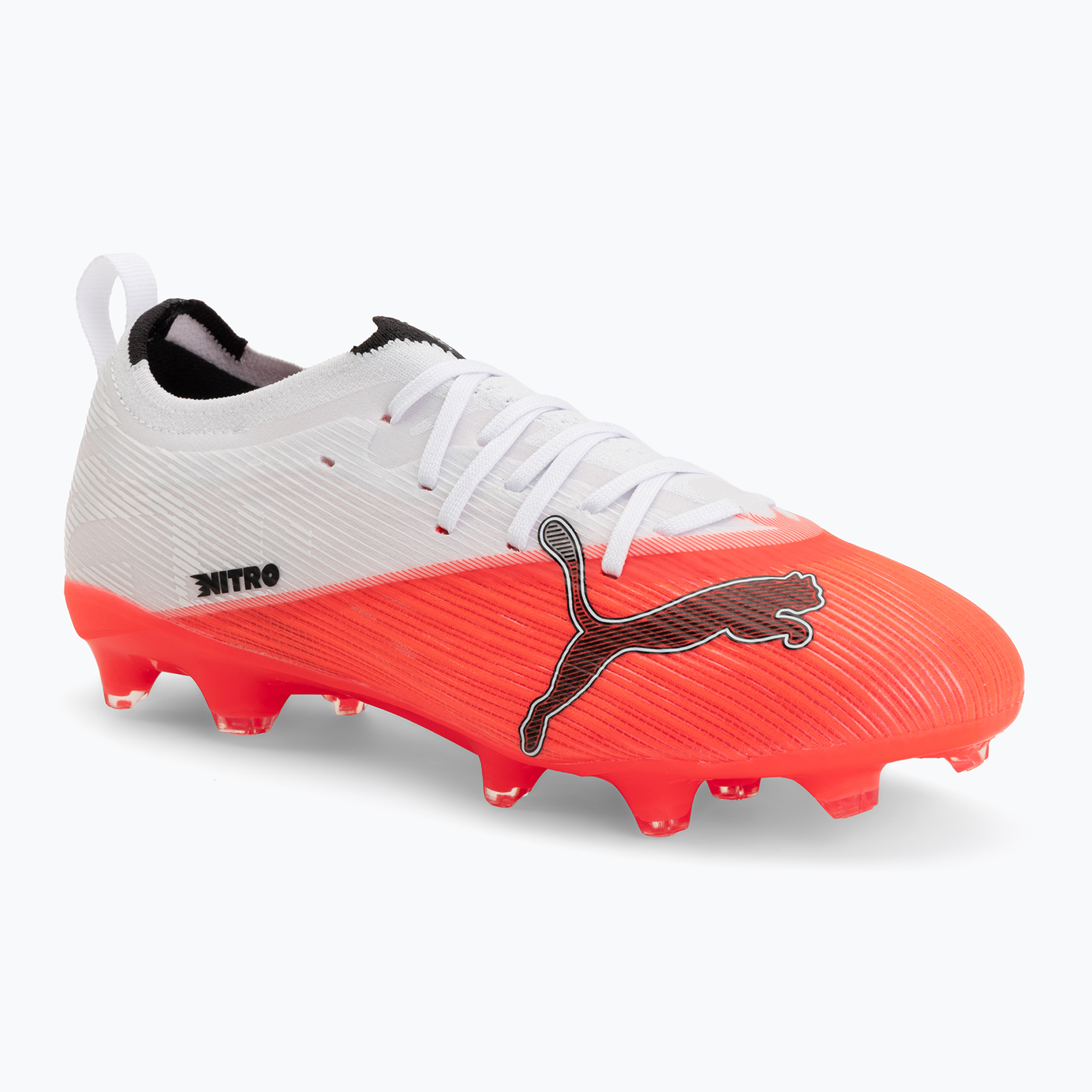Detské kopačky Puma Ultra Nitro 7 Ultimate FG/AG Jr ultra red/puma black/puma white