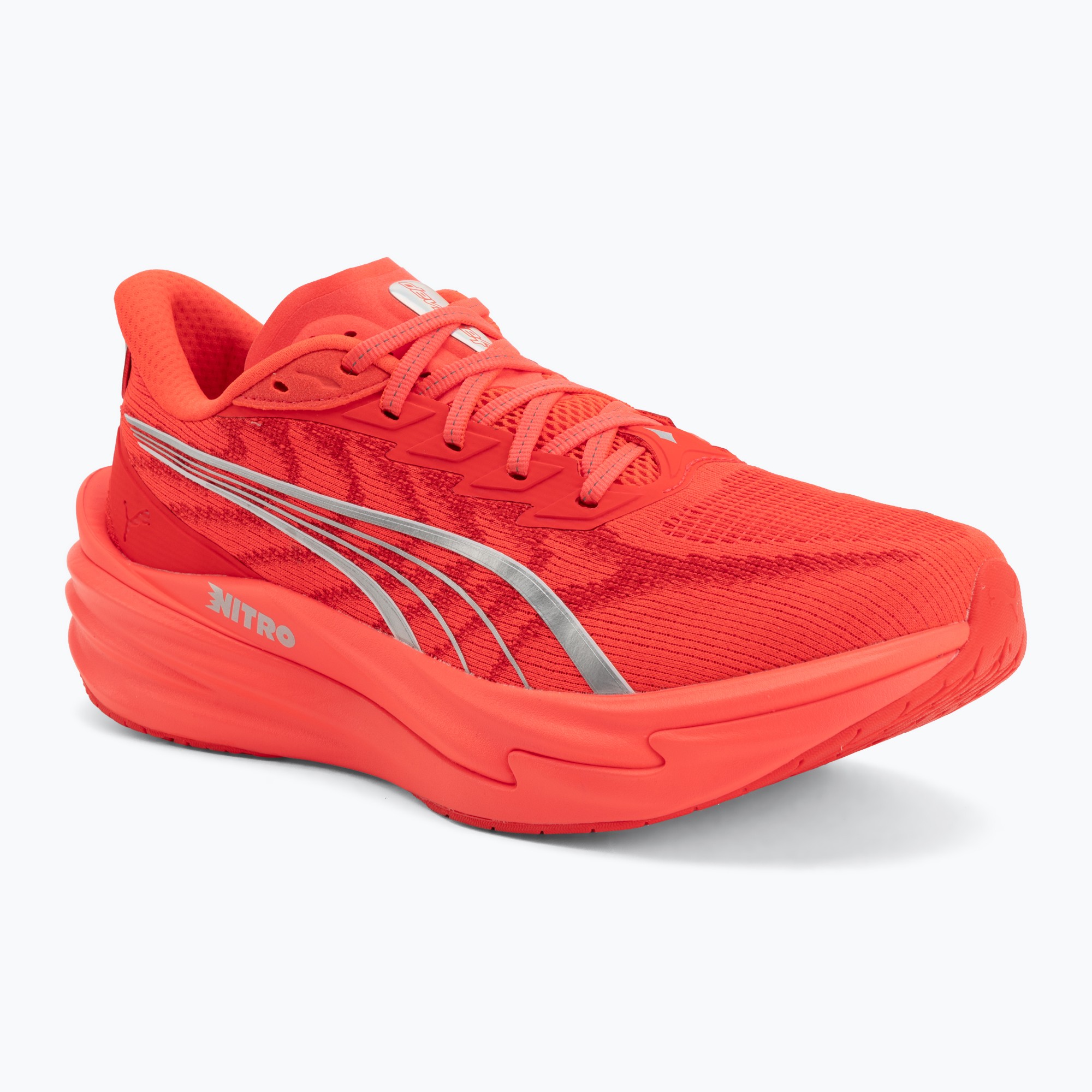 Buty do biegania męskie PUMA Deviate Nitro 4 ultra red/puma silver 
