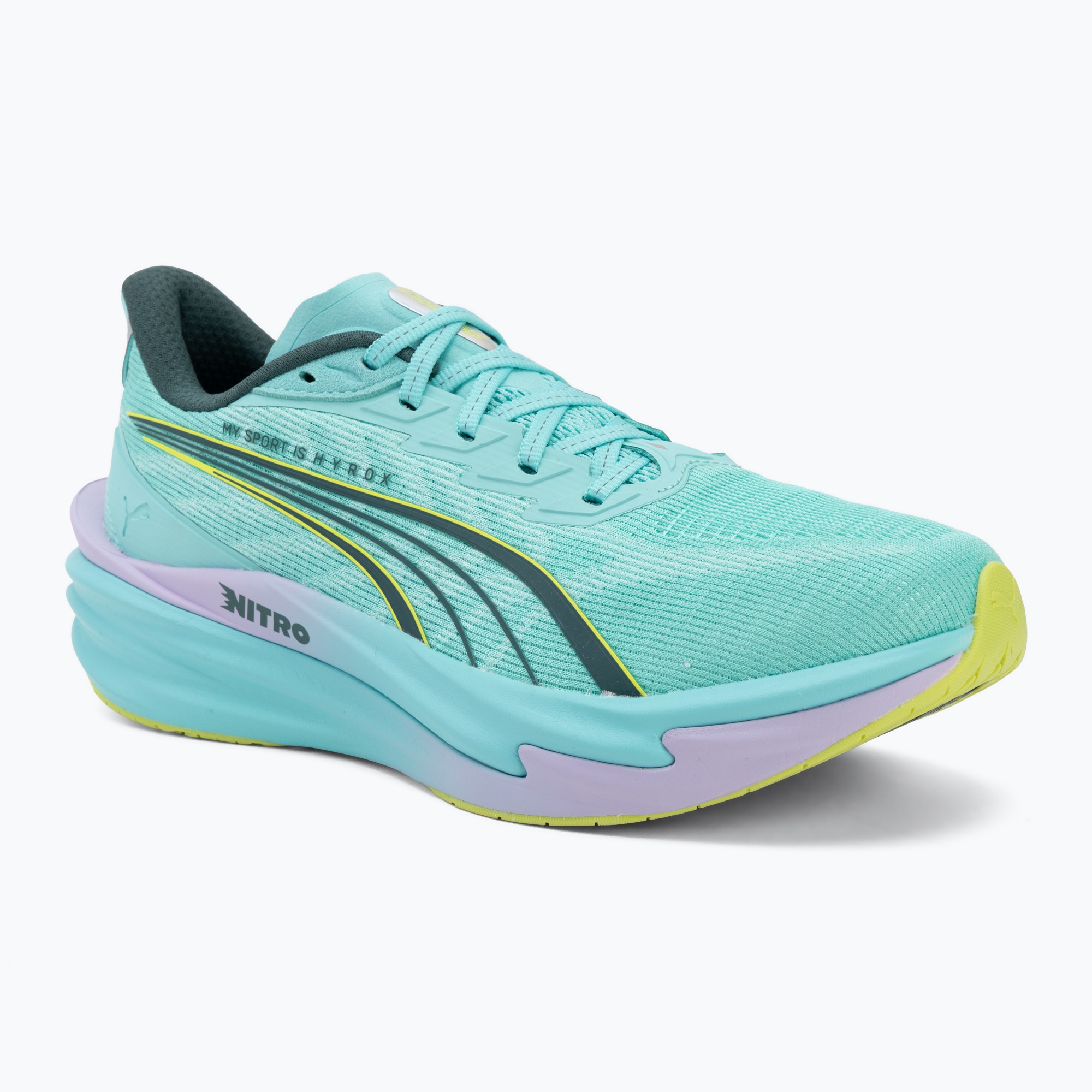 Buty treningowe PUMA Deviate Nitro 4 X Hyrox intense mint/light lavender | WYSYŁKA W 24H | 30 DNI NA ZWROT